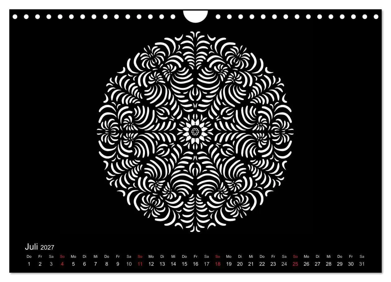 Bild: 9783569878945 | Entspannung und Ruhe durch Mandalas (Wandkalender 2027 DIN A4...