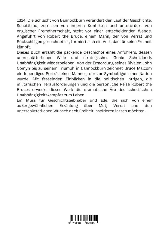 Rückseite: 9783384469045 | Robert the Bruce und Bannockburn | Bruce Malcom | Taschenbuch | 292 S.