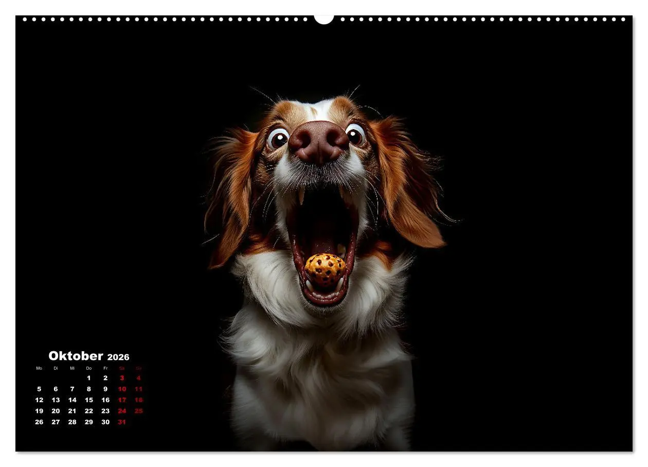 Bild: 9783457349045 | Leckerchen! (hochwertiger Premium Wandkalender 2026 DIN A2 quer),...