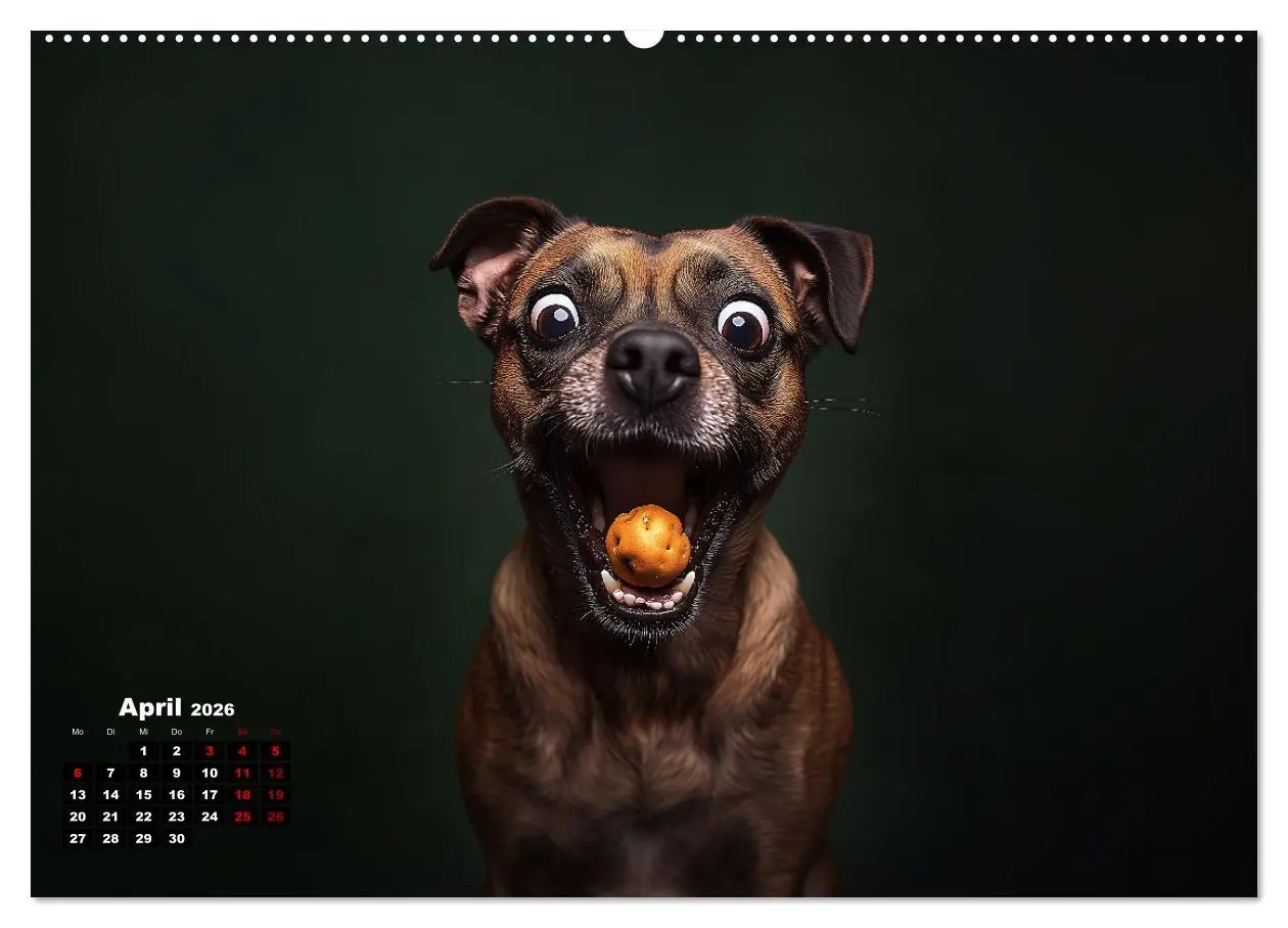 Bild: 9783457349045 | Leckerchen! (hochwertiger Premium Wandkalender 2026 DIN A2 quer),...
