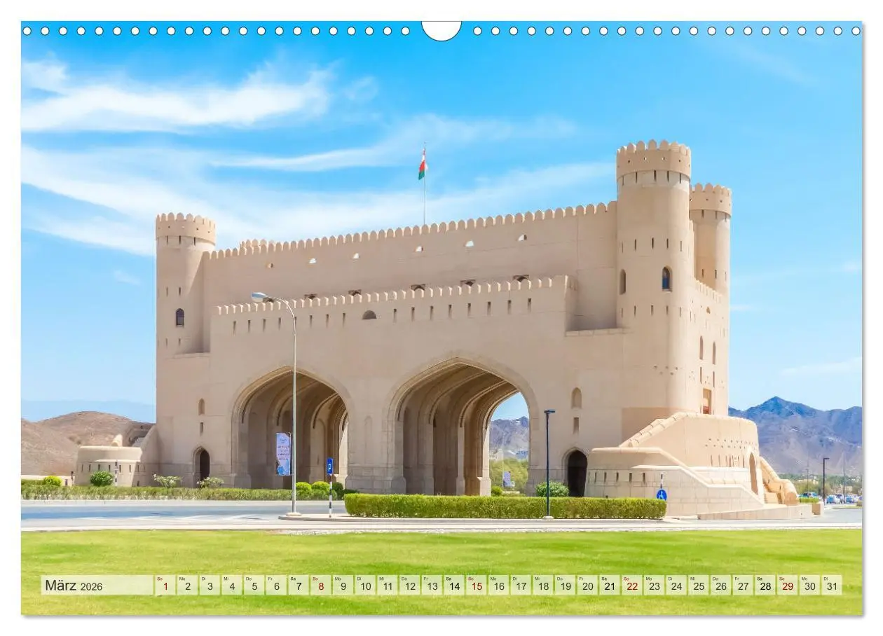 Bild: 9783457269145 | Oman - Historische Perle des Orients (Wandkalender 2026 DIN A3...