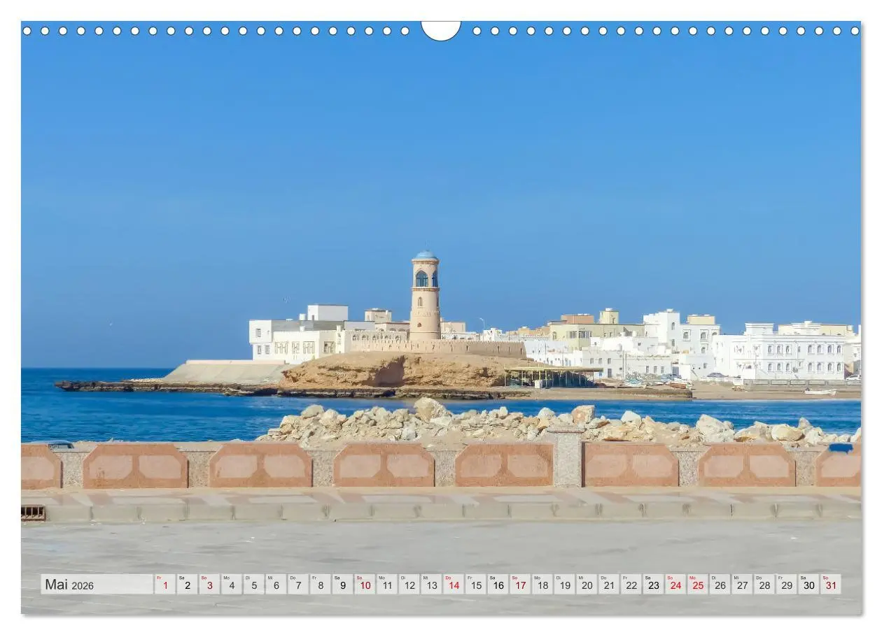 Bild: 9783457269145 | Oman - Historische Perle des Orients (Wandkalender 2026 DIN A3...