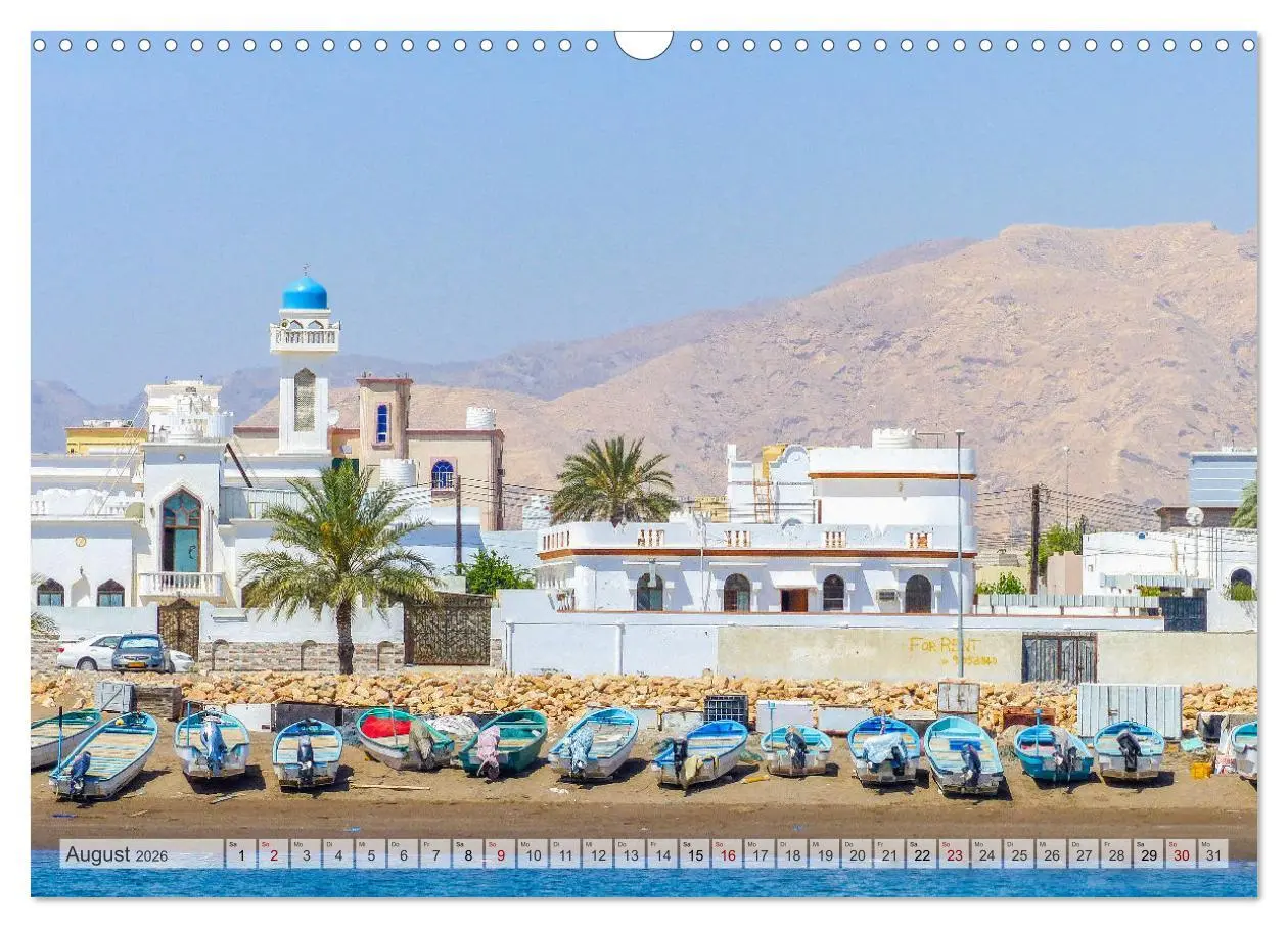 Bild: 9783457269145 | Oman - Historische Perle des Orients (Wandkalender 2026 DIN A3...