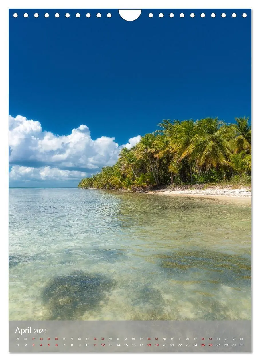 Bild: 9783516359145 | Karibischer Traum Isla Saona (Wandkalender 2026 DIN A4 hoch),...