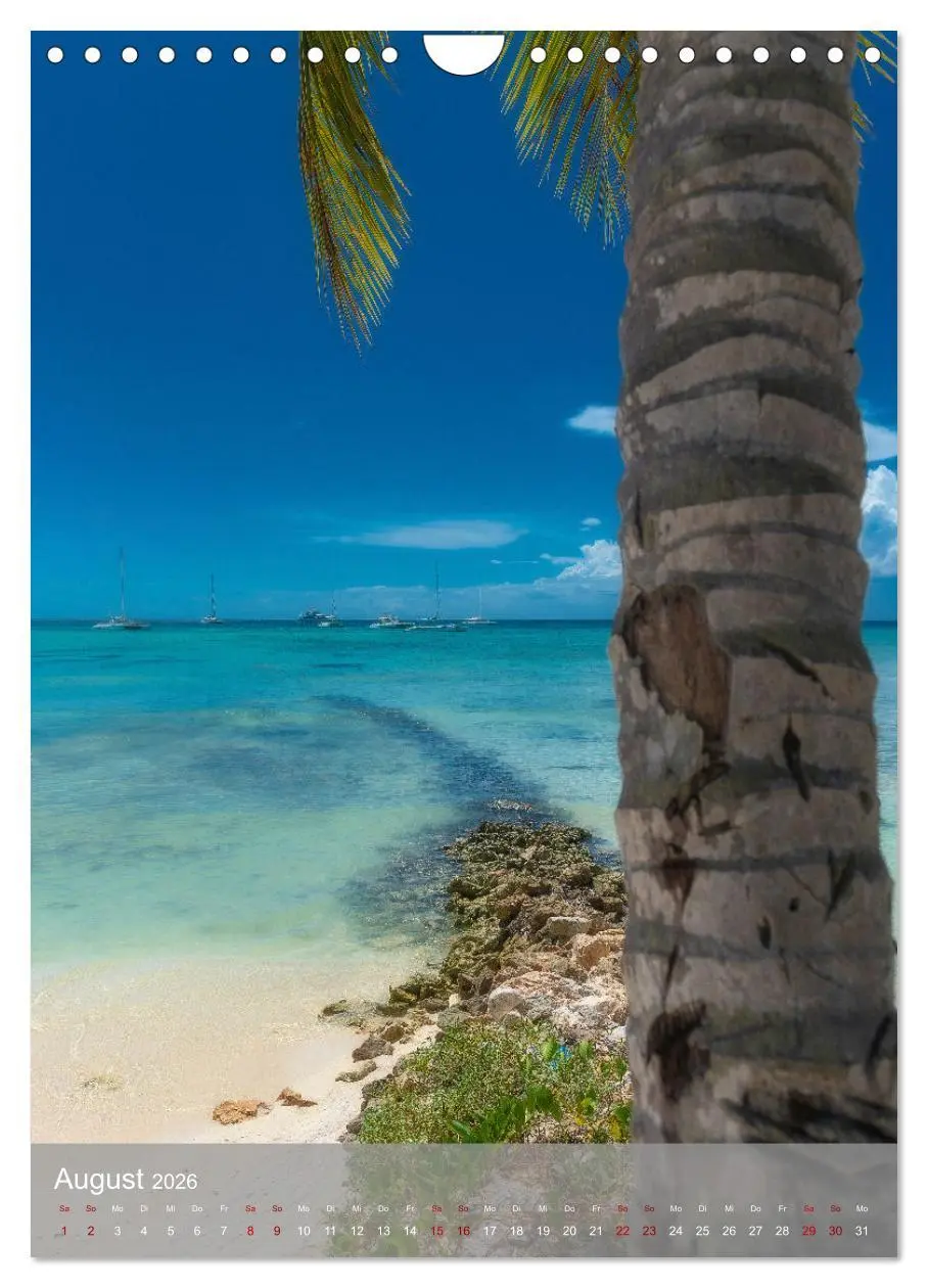 Bild: 9783516359145 | Karibischer Traum Isla Saona (Wandkalender 2026 DIN A4 hoch),...
