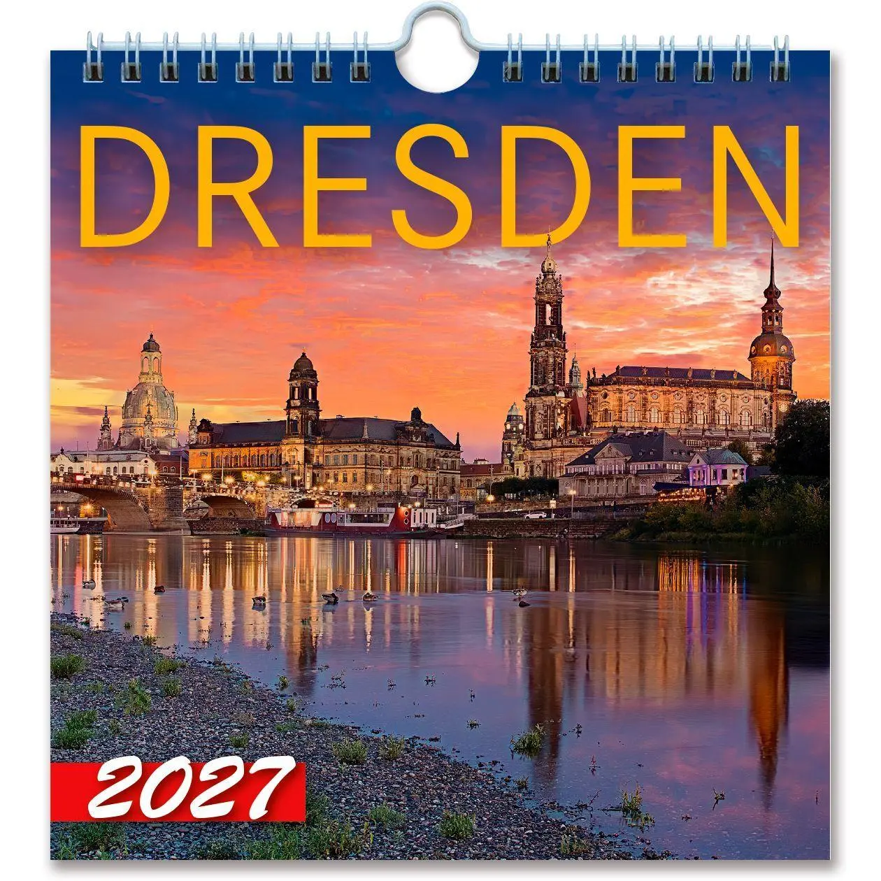 Cover: 4250582399245 | Kalender Dresden 2027 | 13,5x14 cm - Tischkalender Dresden 2027 | 2027