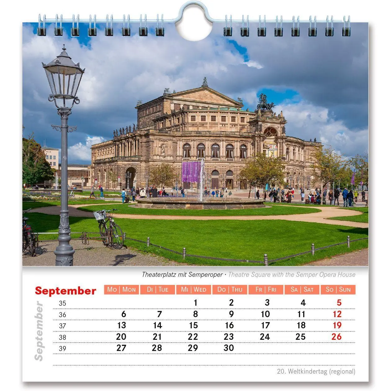 Bild: 4250582399245 | Kalender Dresden 2027 | 13,5x14 cm - Tischkalender Dresden 2027 | 2027
