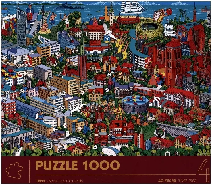 Cover: 5900511109245 | Puzzle Premium Plus 1000 Jubiläum - Danzig, Gdynia, Sopot | Spiel