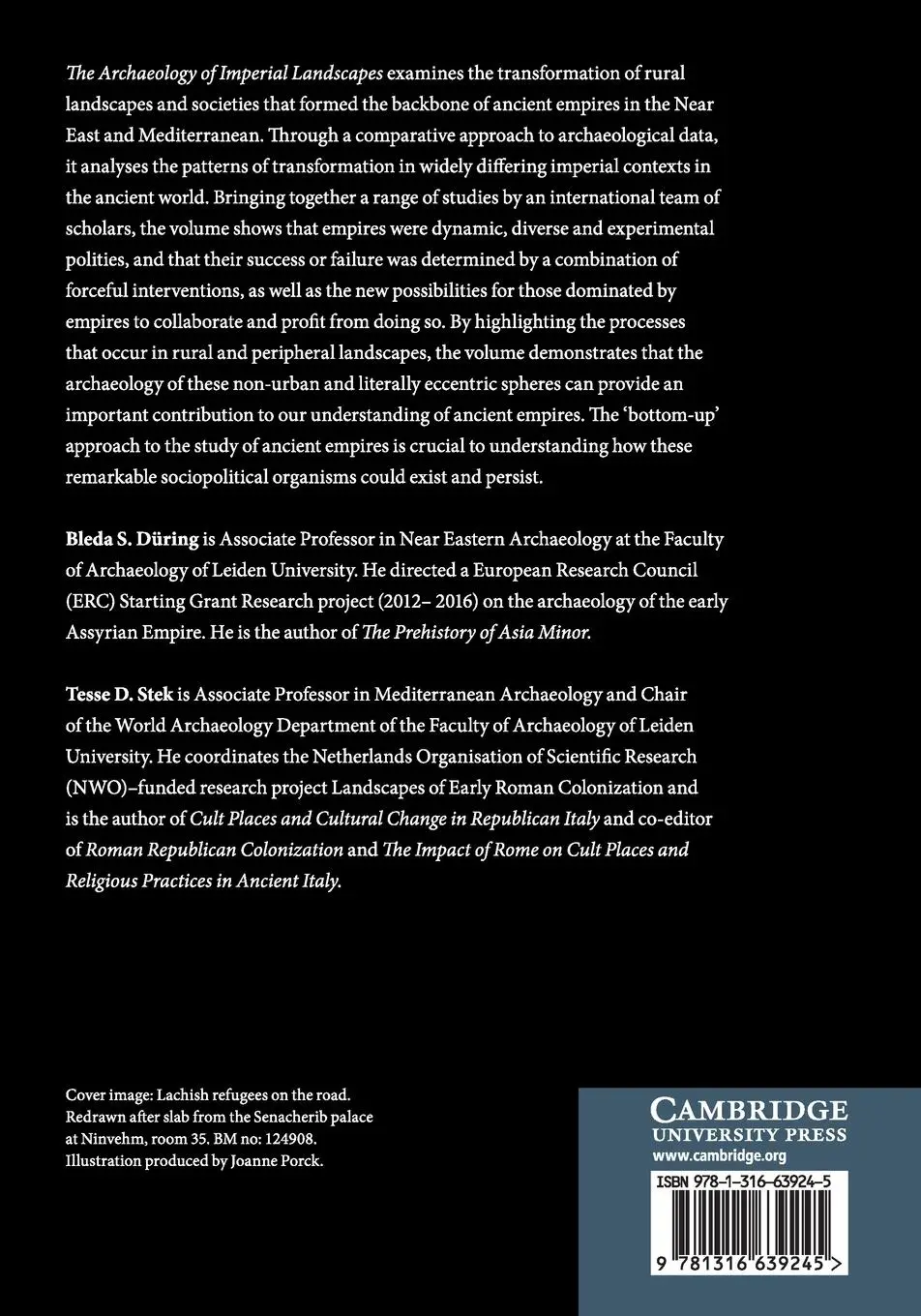 Rückseite: 9781316639245 | The Archaeology of Imperial Landscapes | Bleda S. Düring (u. a.)
