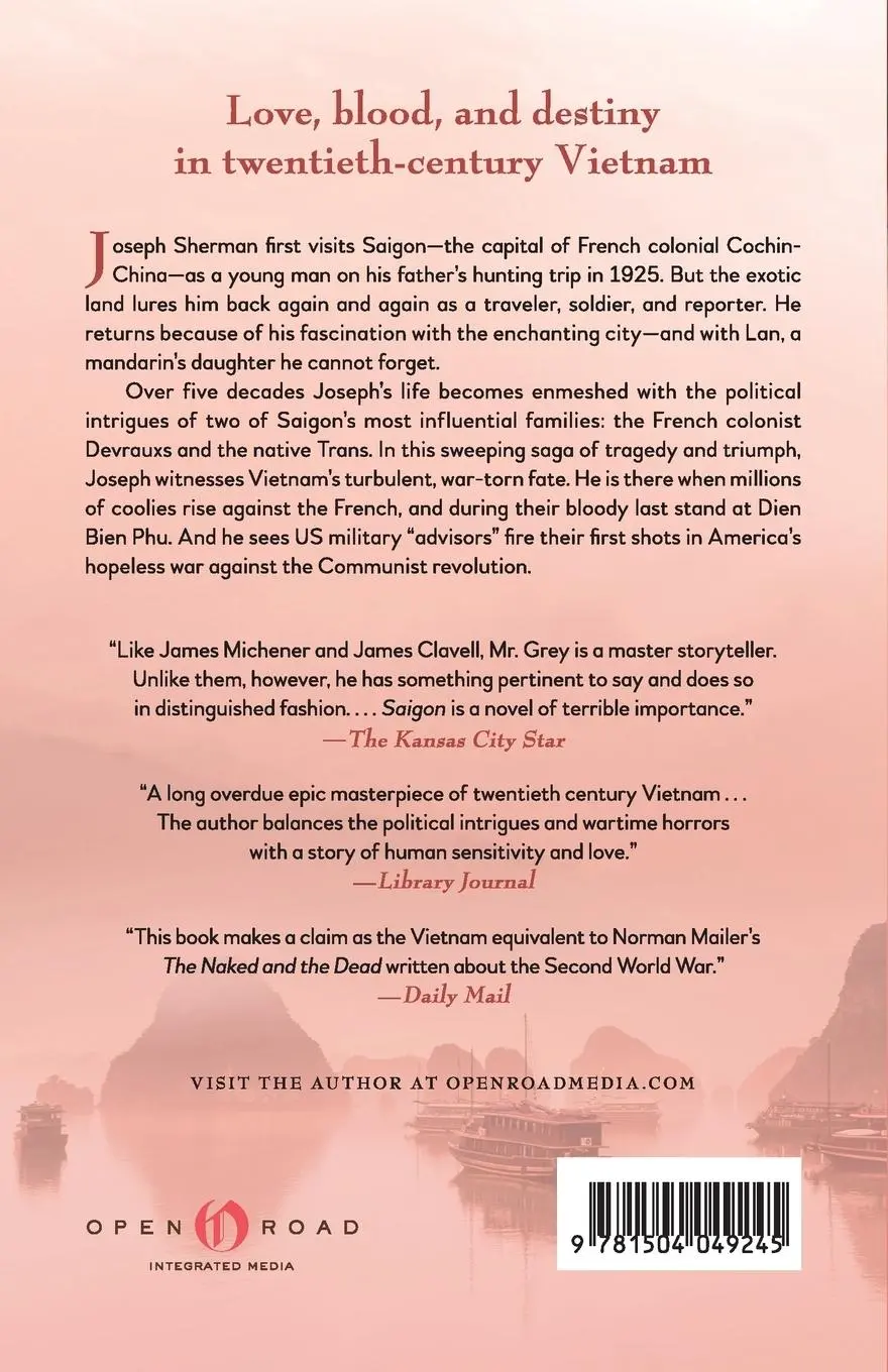 Rückseite: 9781504049245 | Saigon | An Epic Novel of Vietnam | Anthony Grey | Taschenbuch | 2018