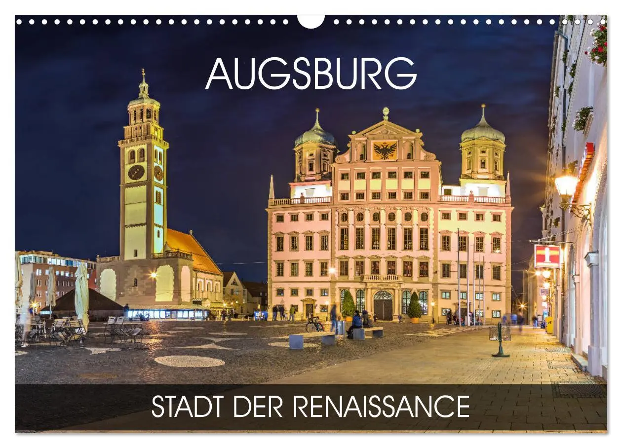 Cover: 9783435239245 | Augsburg - Stadt der Renaissance (Wandkalender 2025 DIN A3 quer),...