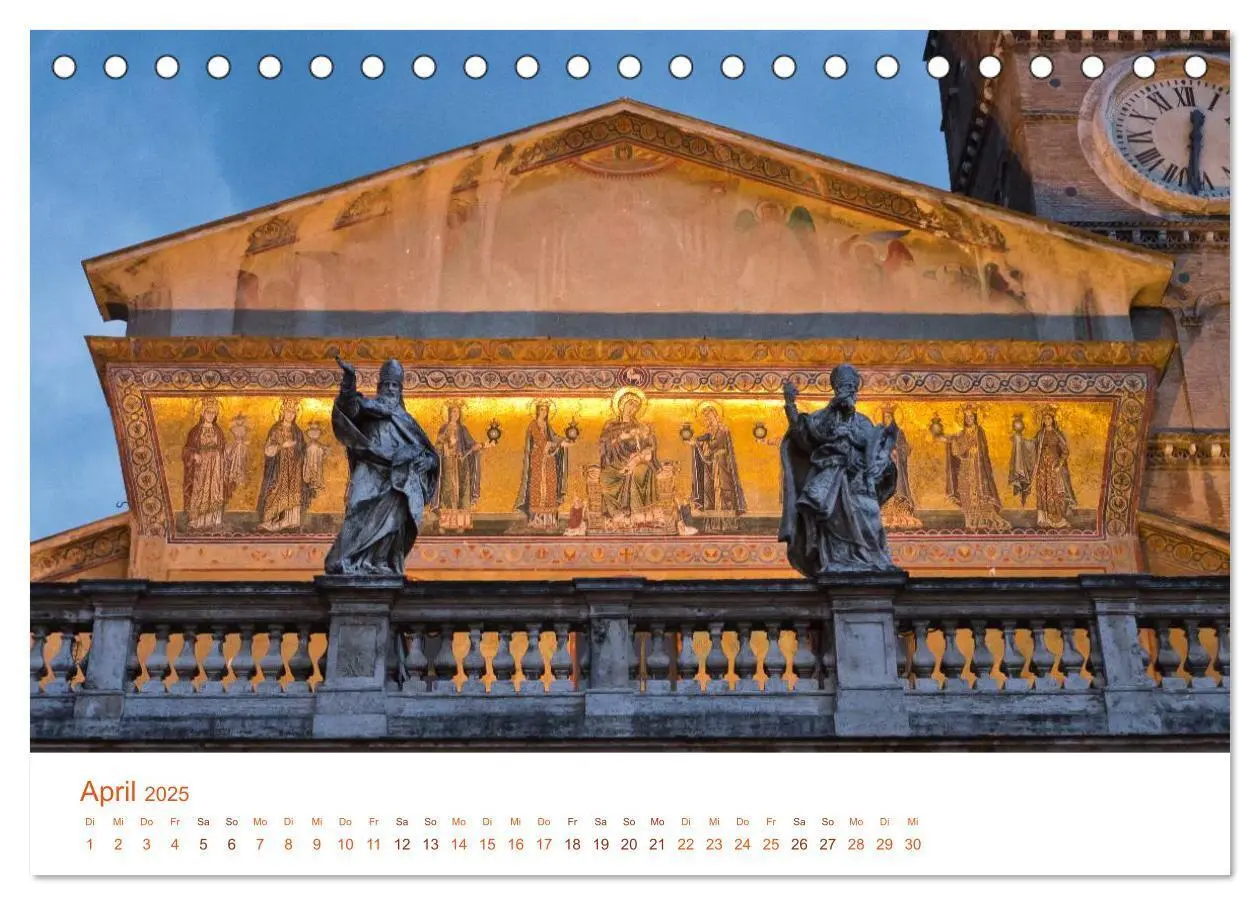 Bild: 9783435789245 | Rom (Tischkalender 2025 DIN A5 quer), CALVENDO Monatskalender | 2025