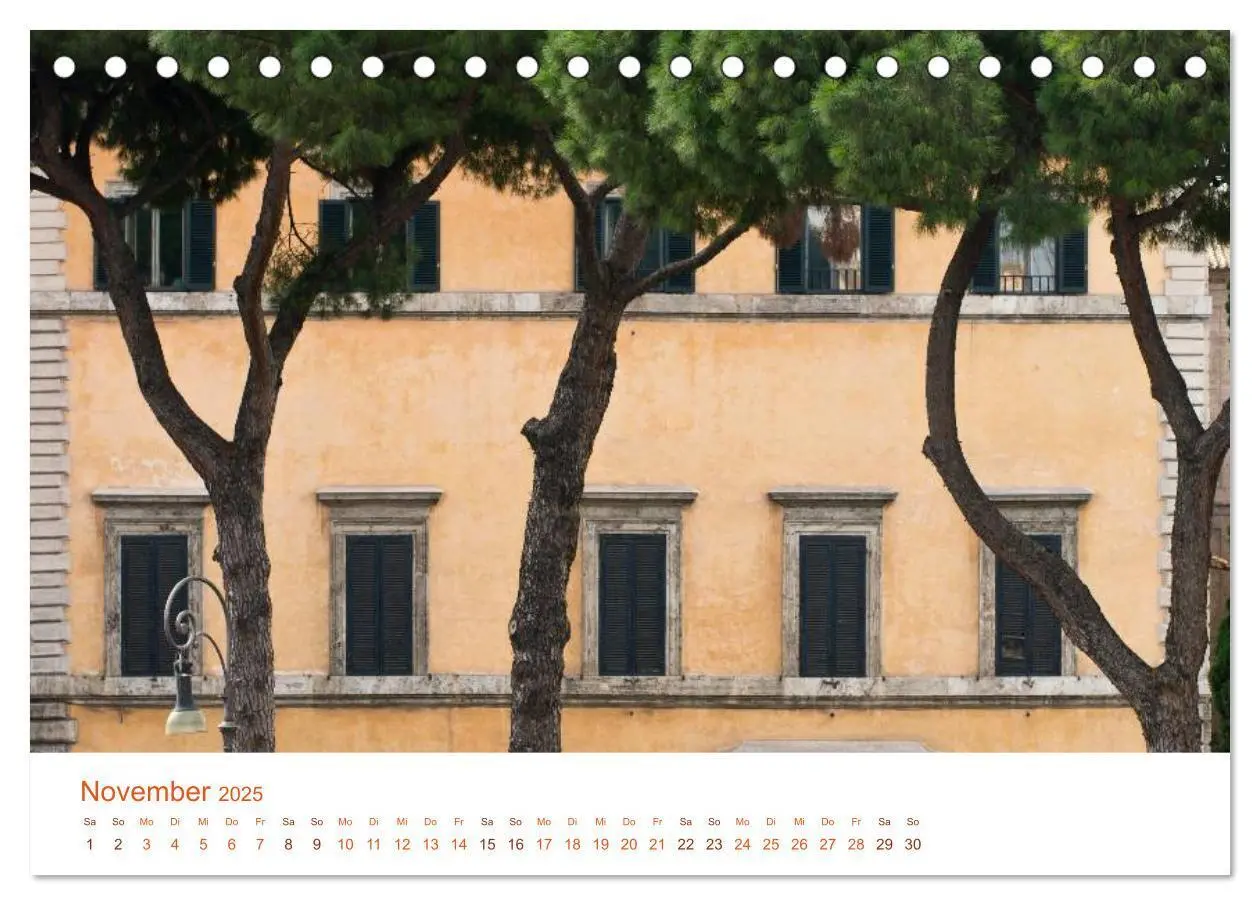 Bild: 9783435789245 | Rom (Tischkalender 2025 DIN A5 quer), CALVENDO Monatskalender | 2025