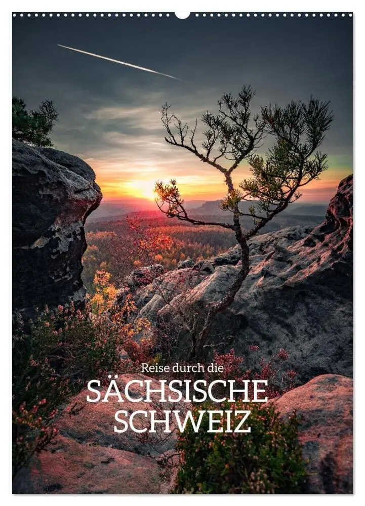 Cover: 9783435859245 | Reise durch die Sächsische Schweiz (Wandkalender 2025 DIN A2 hoch),...