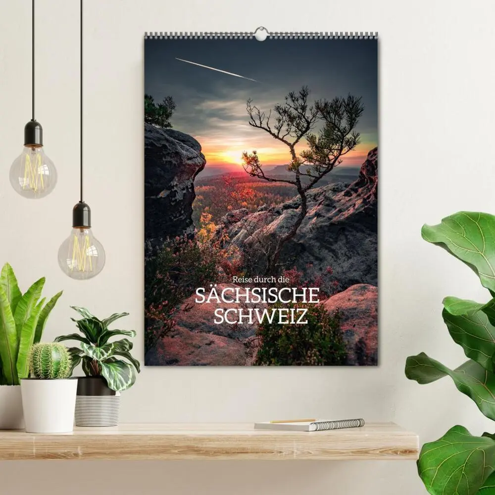 Bild: 9783435859245 | Reise durch die Sächsische Schweiz (Wandkalender 2025 DIN A2 hoch),...