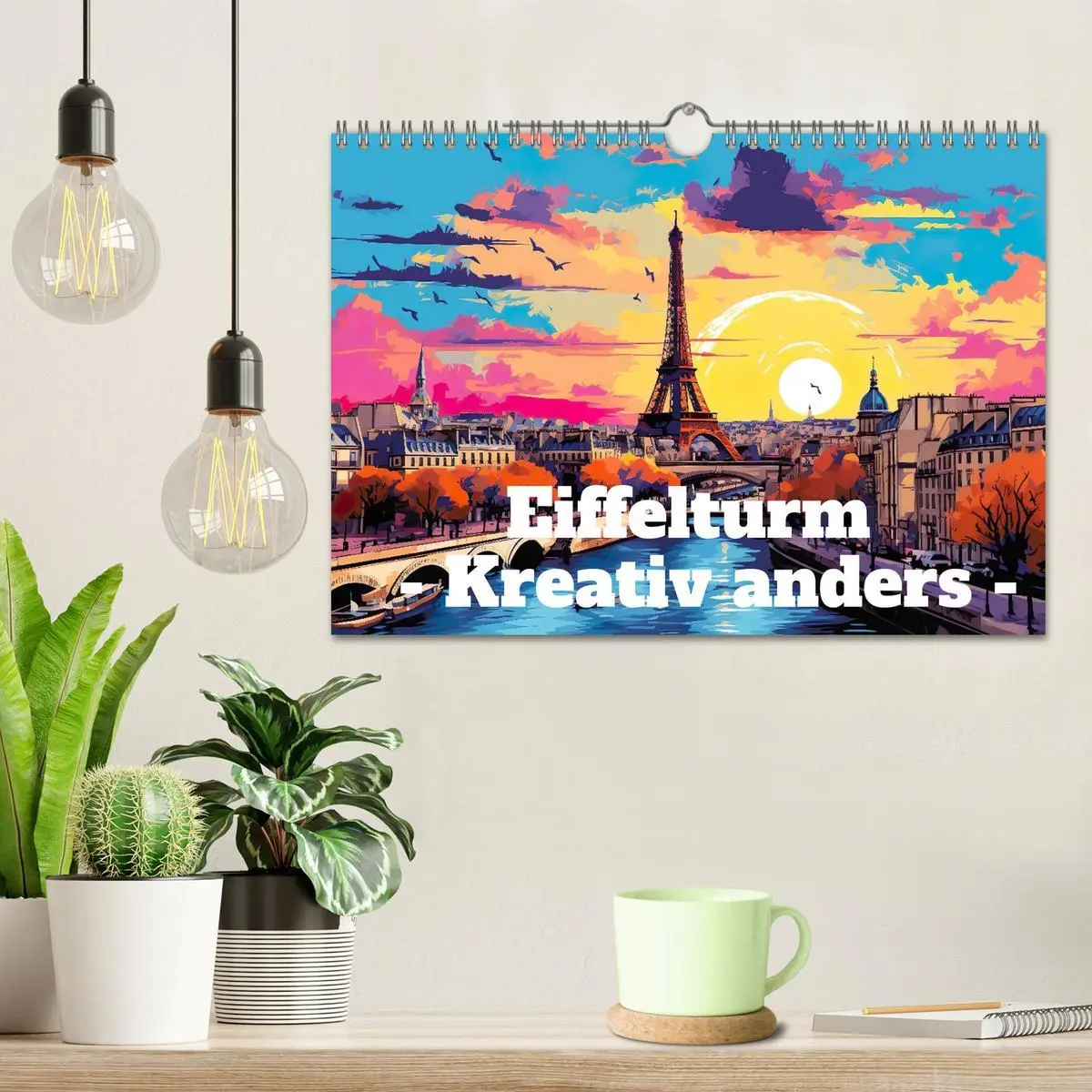 Bild: 9783457329245 | Eiffelturm: Kreativ anders (Wandkalender 2026 DIN A4 quer),...