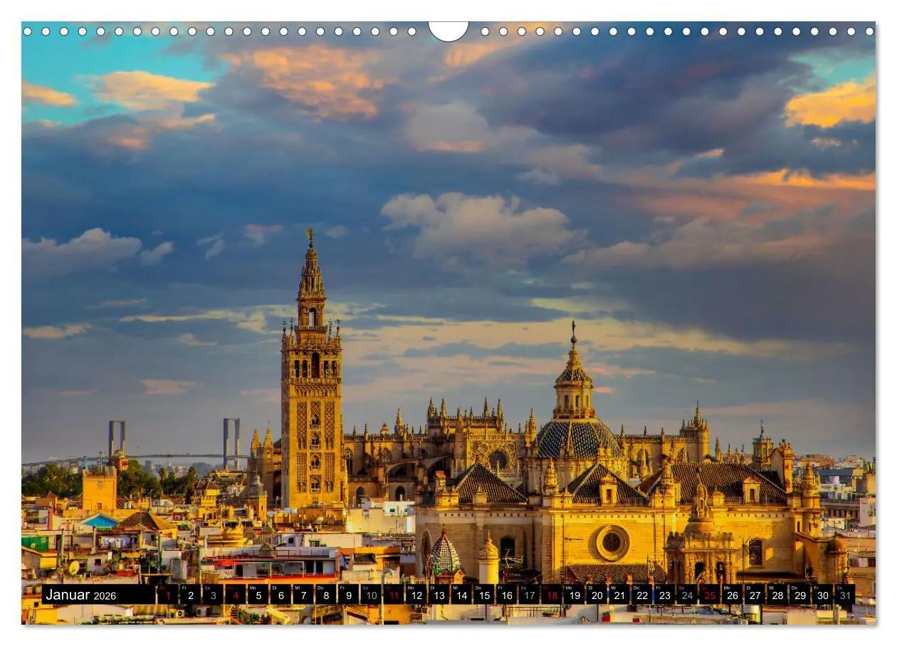 Bild: 9783457569245 | Sevilla - Traumziel in Andalusien (Wandkalender 2026 DIN A3 quer),...