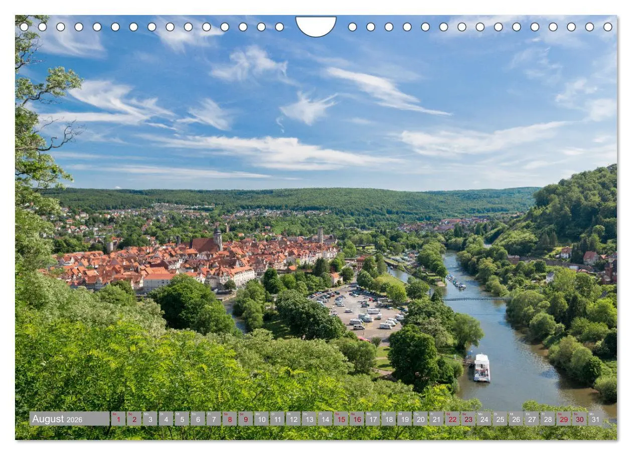 Bild: 9783457639245 | WESERBERGLAND - Land der stillen Schönheit (Wandkalender 2026 DIN...