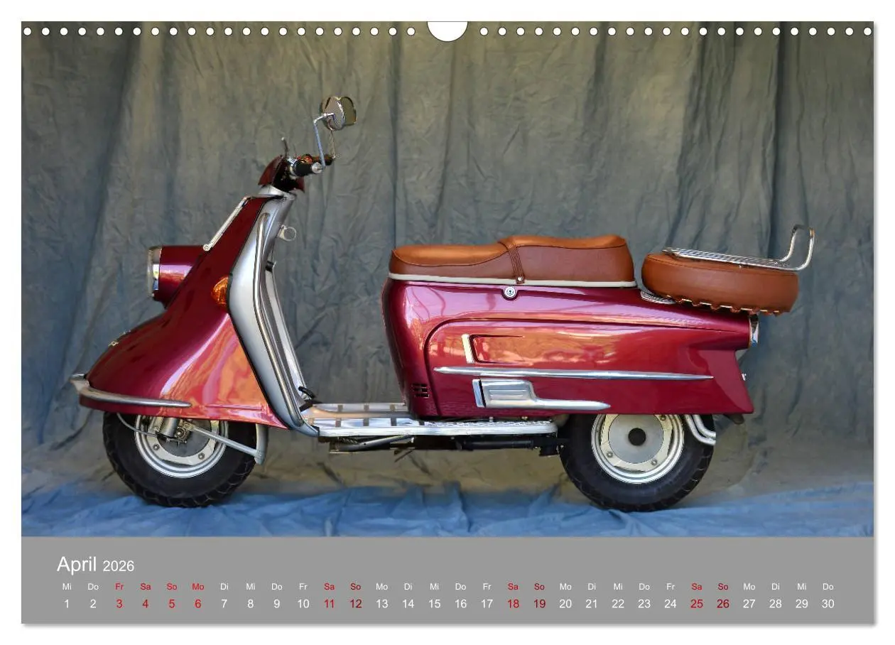 Bild: 9783457879245 | Heinkel Tourist 103-A2 Ein Freund fürs Leben (Wandkalender 2026 DIN...
