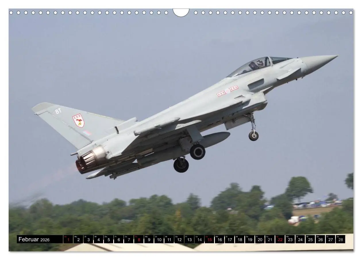 Bild: 9783457949245 | Augenblicke in der Luft: Eurofighter Typhoon (Wandkalender 2026 DIN...