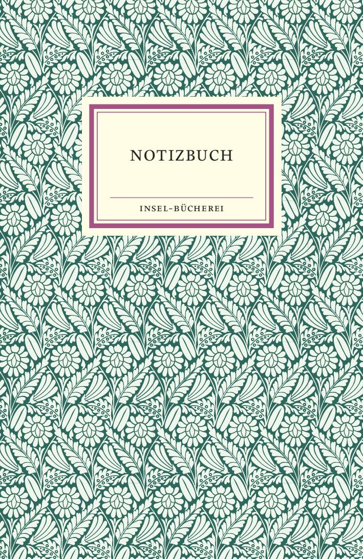 Cover: 9783458179245 | Insel-Bücherei Notizbuch | Insel Verlag | Notizbuch | Insel-Bücherei
