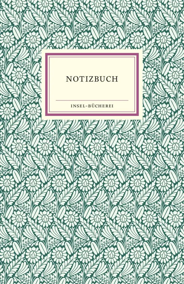 Cover: 9783458179245 | Insel-Bücherei Notizbuch | Insel Verlag | Notizbuch | Insel-Bücherei
