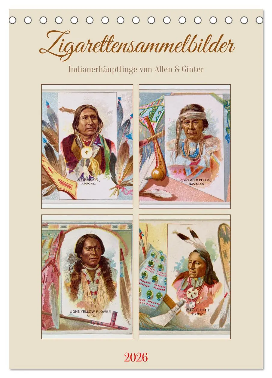Cover: 9783516279245 | Zigarettensammelbilder (Tischkalender 2026 DIN A5 hoch), CALVENDO...