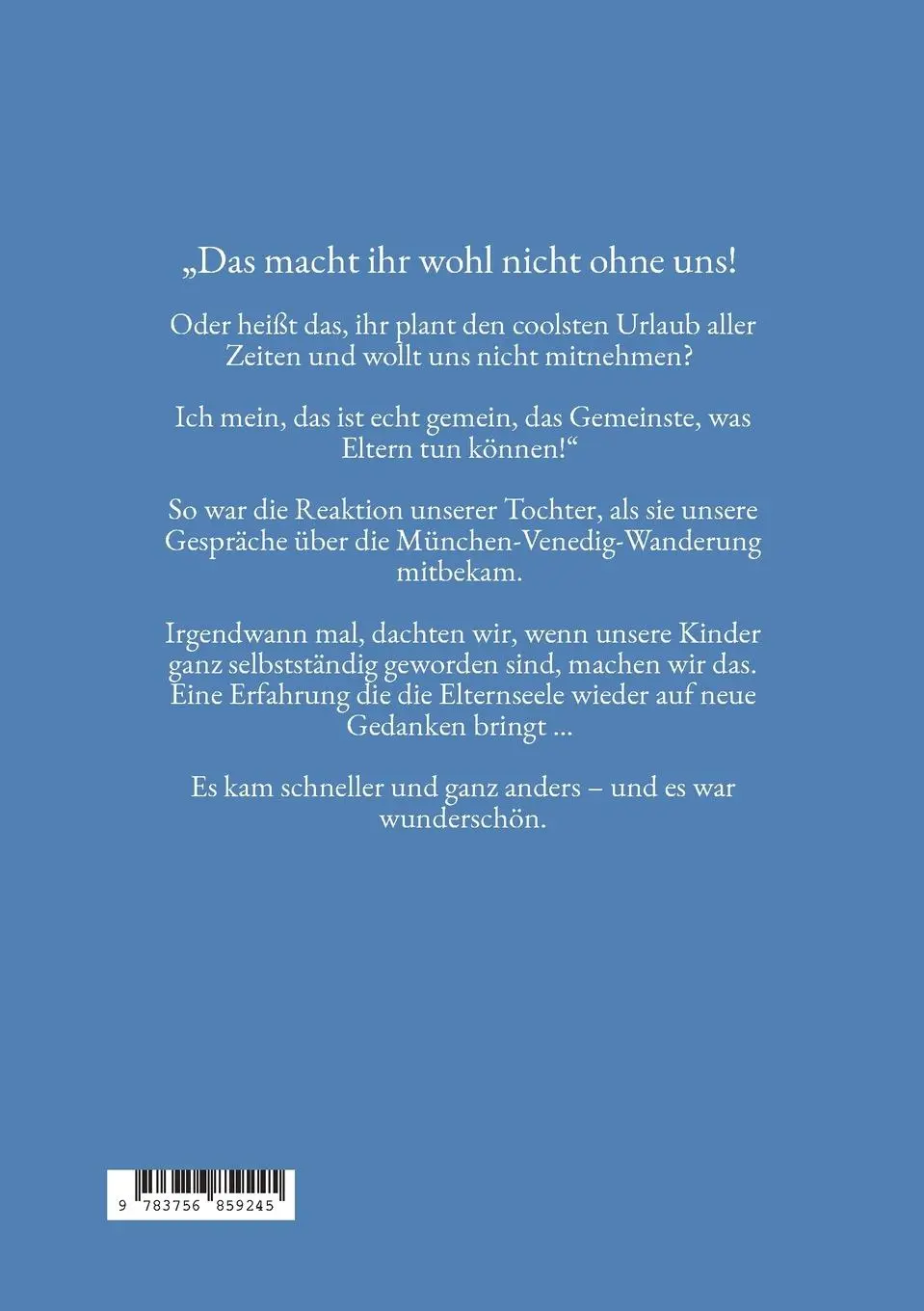 Rückseite: 9783756859245 | Fernwandern mit Kindern | Dimitri Simonov (u. a.) | Taschenbuch | 2022