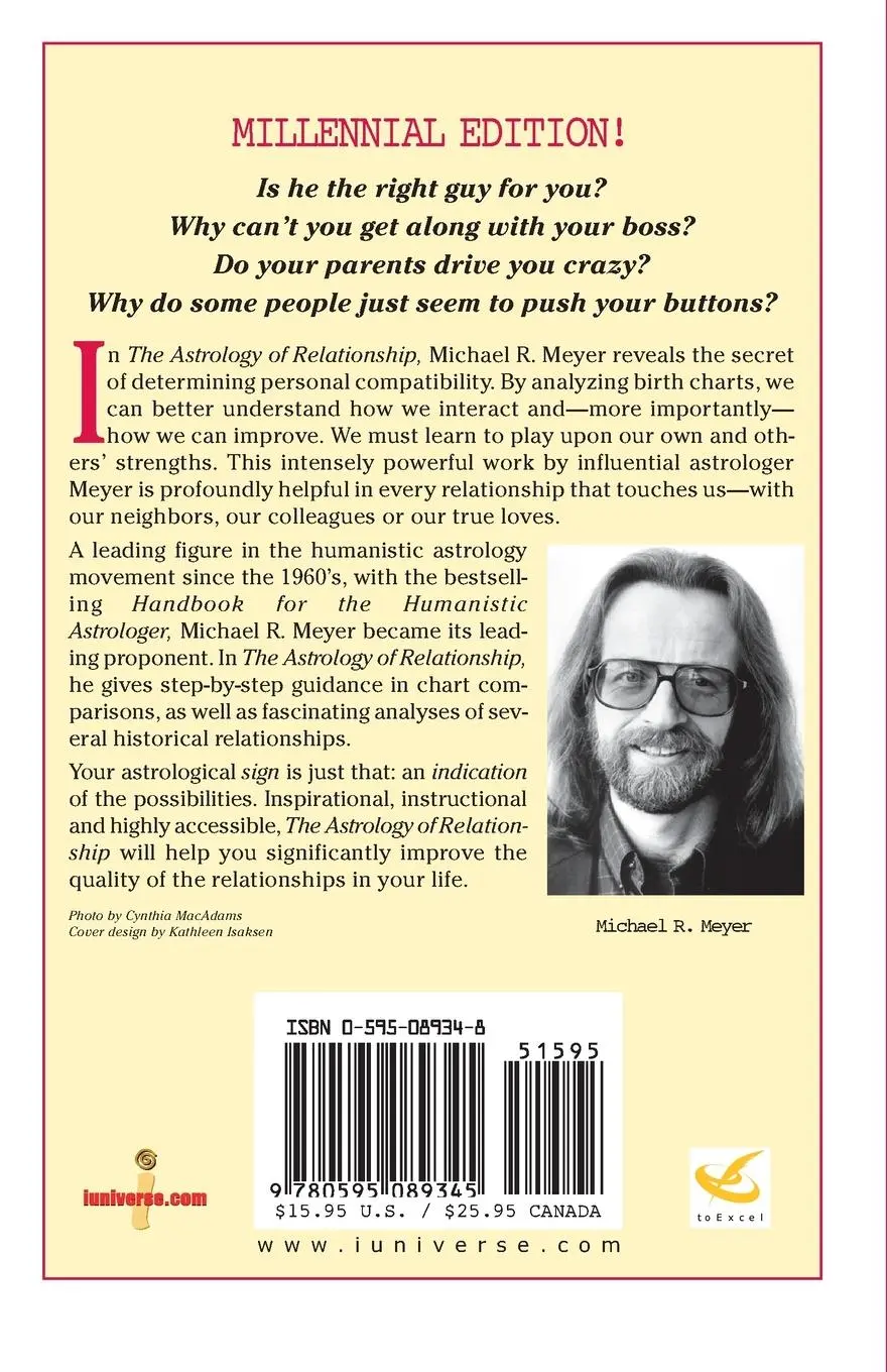 Rückseite: 9780595089345 | The Astrology of Relationships | Michael R. Meyer | Taschenbuch | 2000