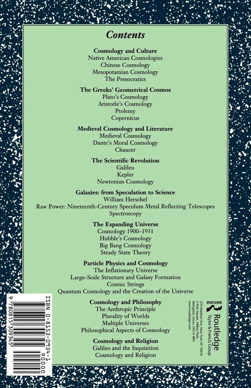 Rückseite: 9780815309345 | Cosmology | Norriss S. Hetherington | Taschenbuch | Englisch | 1993