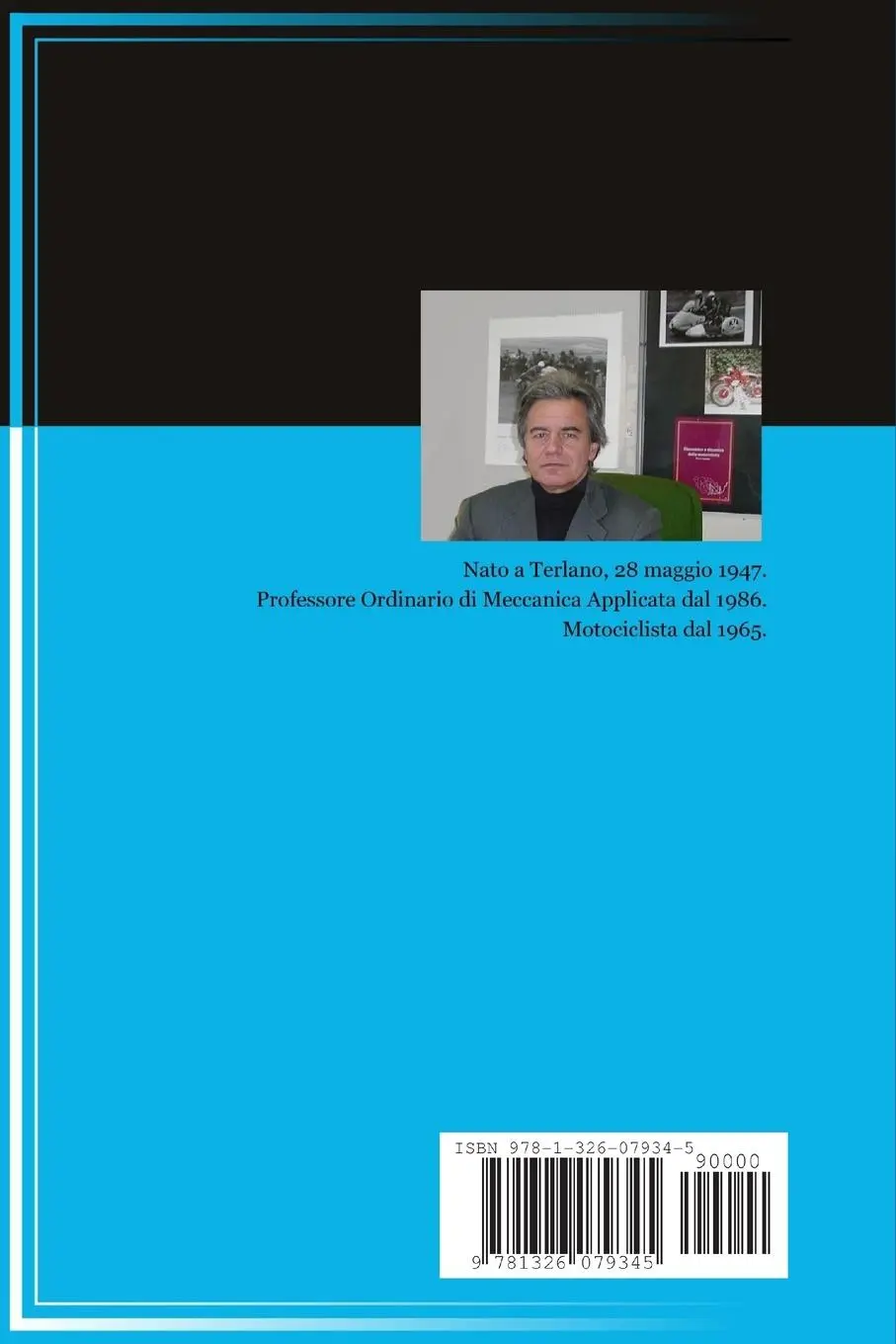 Rückseite: 9781326079345 | Motorcycle Dynamics-versione italiana- | Vittore Cossalter | Buch