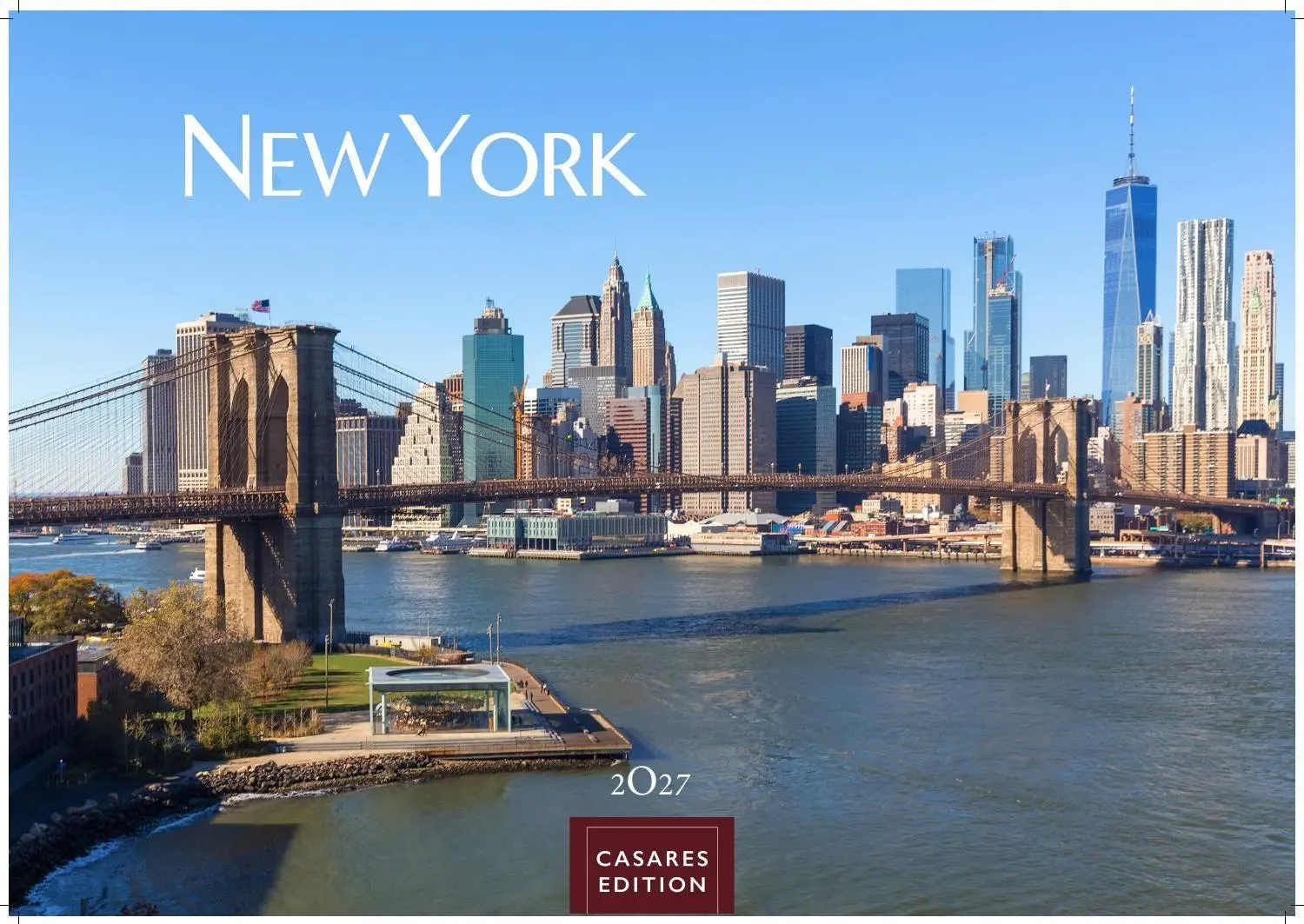 Cover: 9781835249345 | New York Kalender 2027 - Wandkalender Fotokalender Nordamerika...