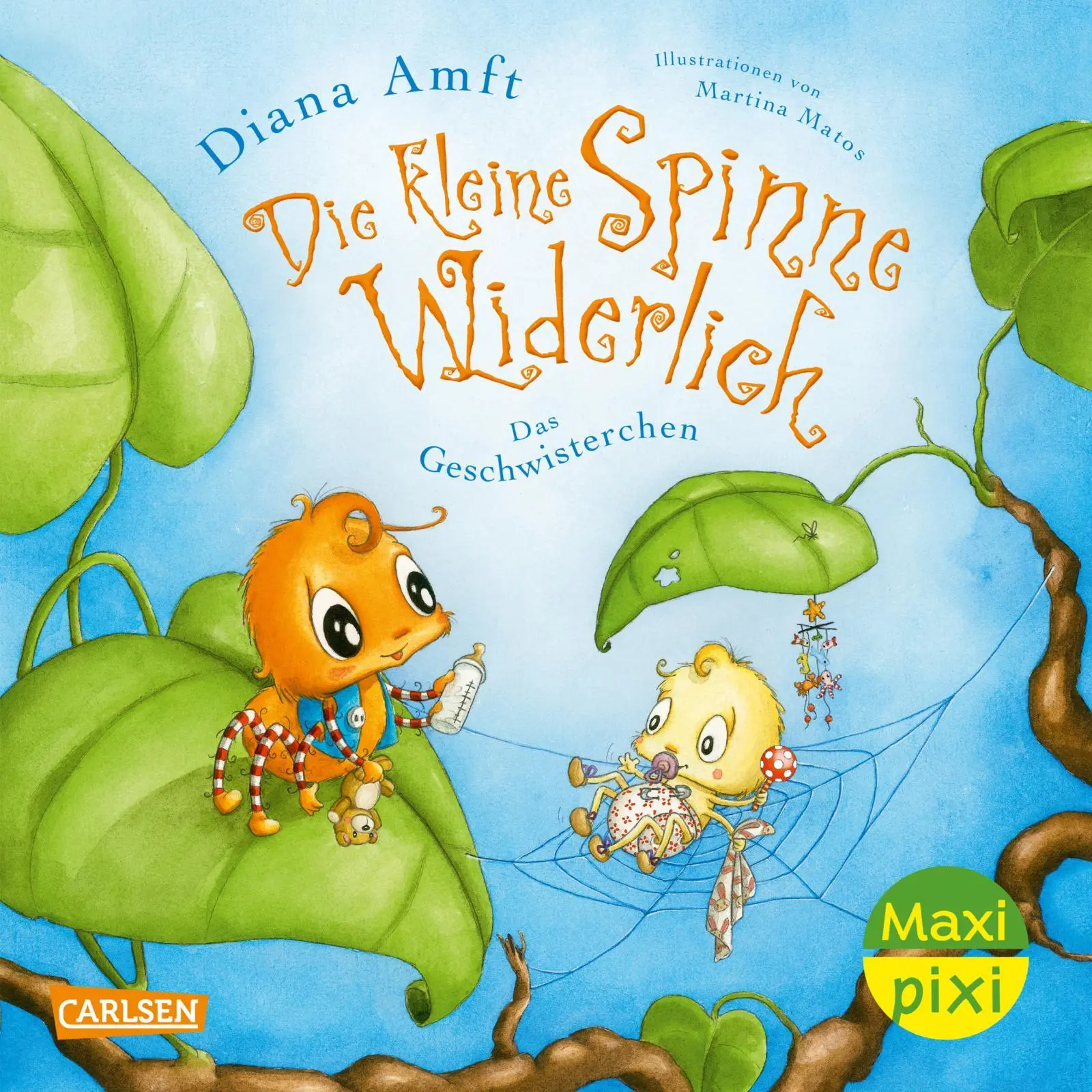 Amft, Diana: Maxi Pixi 459: VE 5: Die kleine Spinne Widerlich: Das Geschwisterchen (5 Exemplare)
