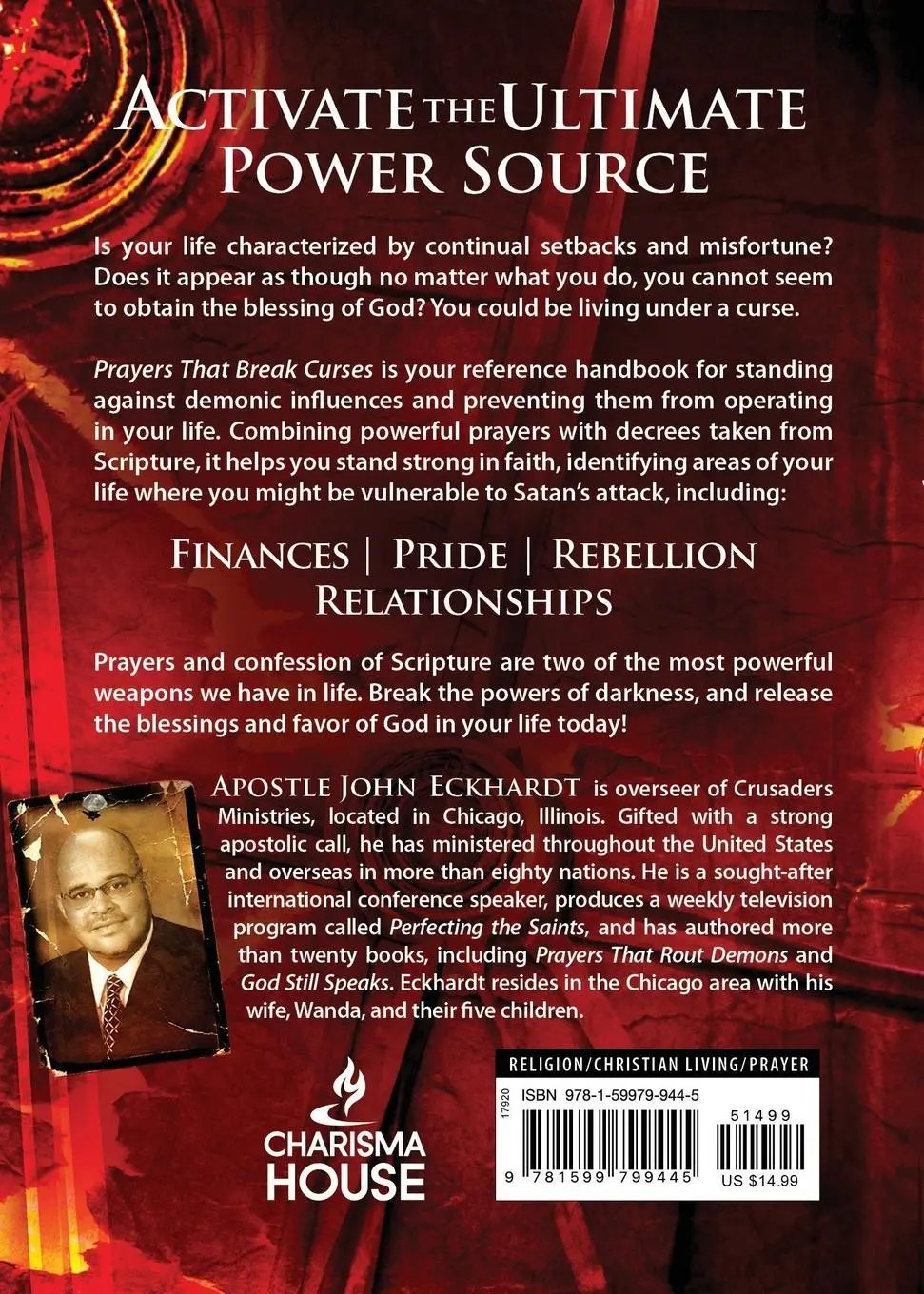 Rückseite: 9781599799445 | Prayers That Break Curses | John Eckhardt | Taschenbuch | Englisch