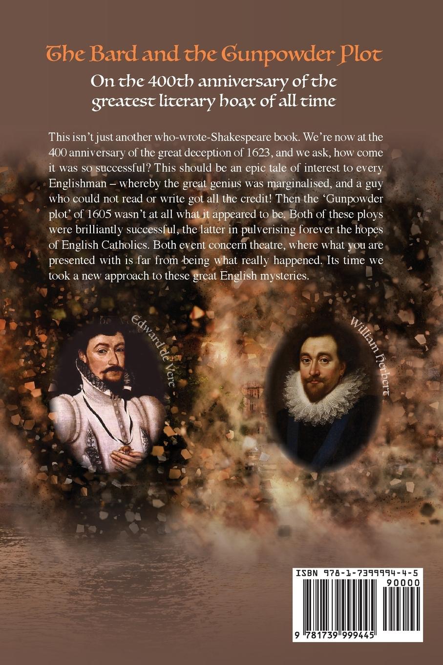 Rückseite: 9781739999445 | The Bard and the Gunpowder Plot | Nicholas Kollerstrom | Taschenbuch