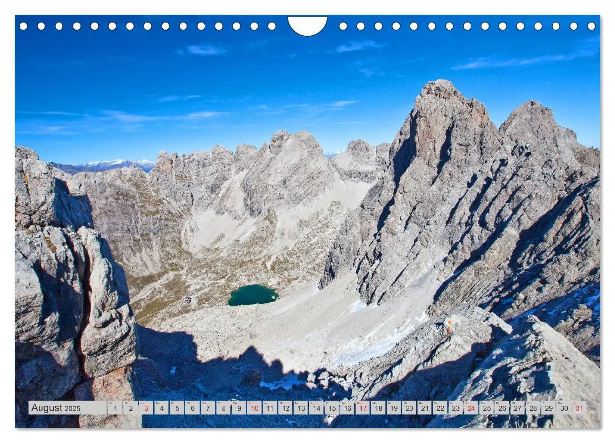 Bild: 9783435149445 | Lienzer Dolomiten (Wandkalender 2025 DIN A4 quer), CALVENDO...