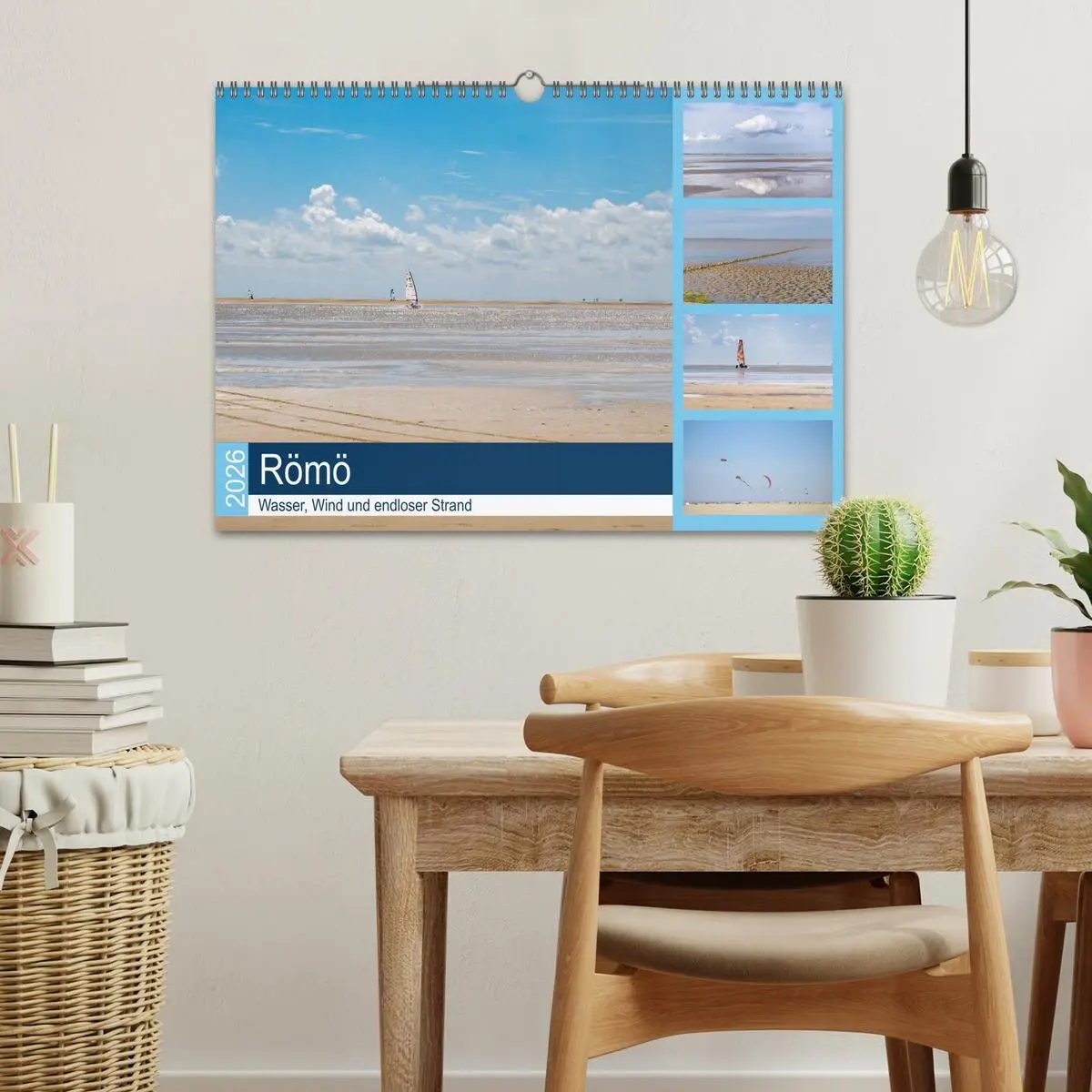 Bild: 9783457789445 | Römö - Wasser, Wind und endloser Strand (Wandkalender 2026 DIN A3...