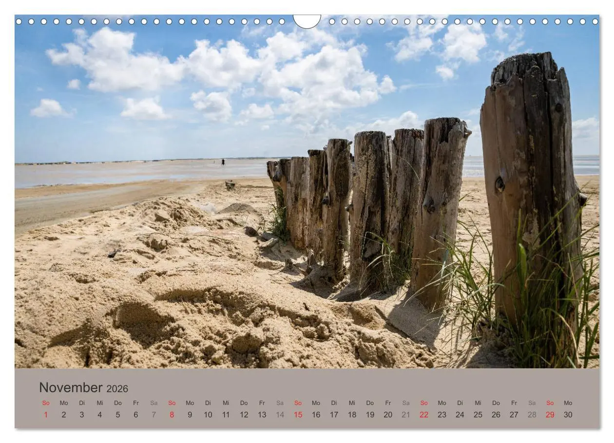 Bild: 9783457789445 | Römö - Wasser, Wind und endloser Strand (Wandkalender 2026 DIN A3...