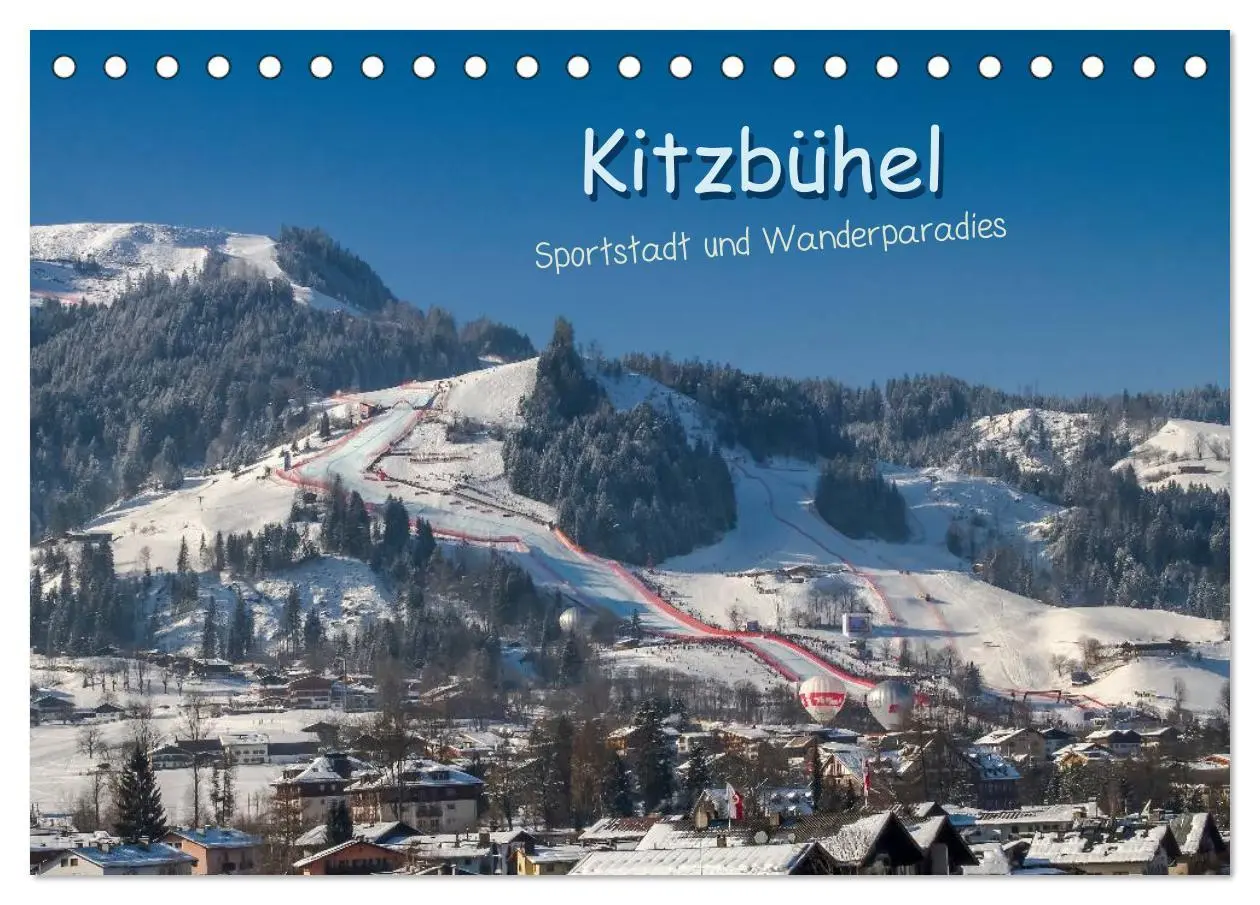 Cover: 9783457859445 | Kitzbühel, Sportstadt und Wanderparadies (Tischkalender 2026 DIN A5...