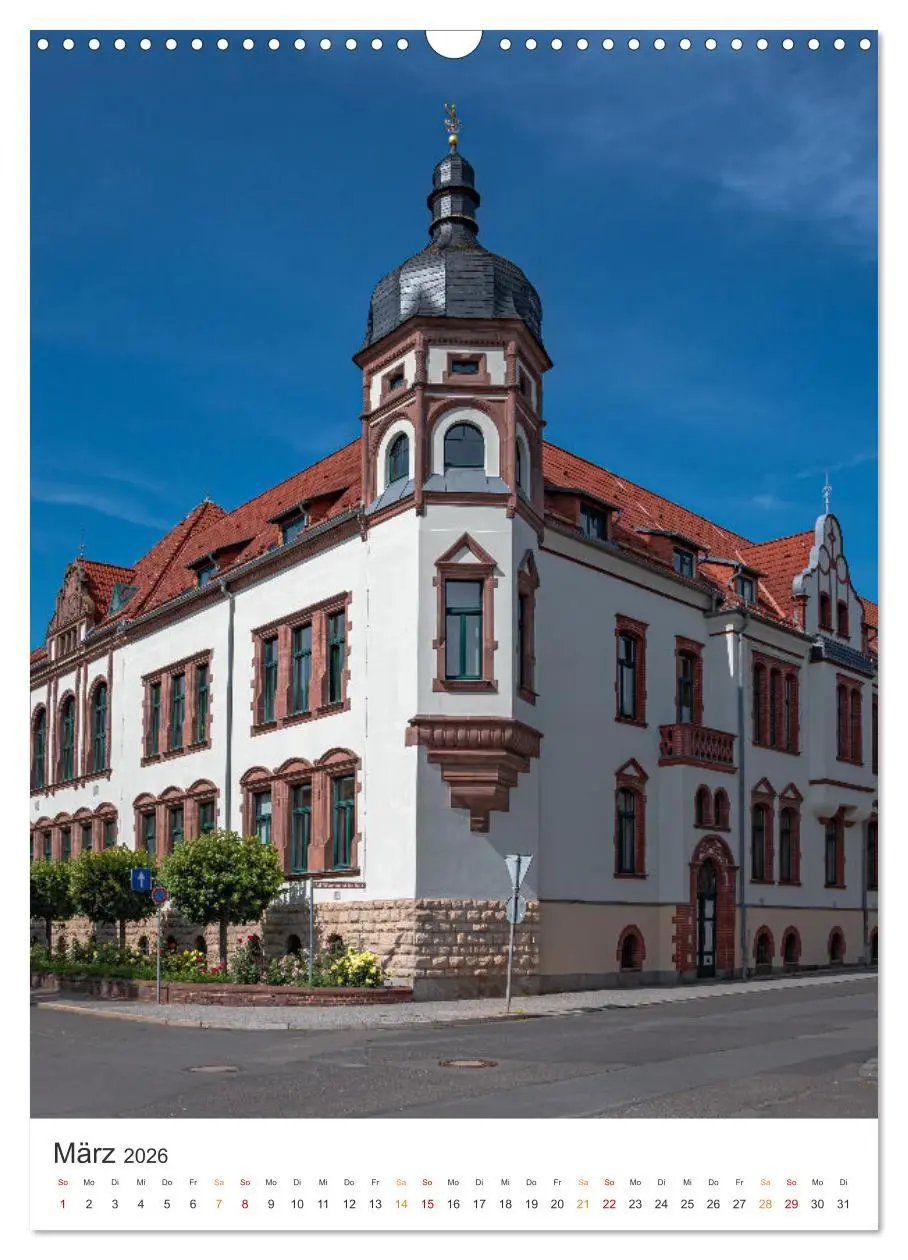 Bild: 9783516329445 | Die Stadt Sangerhausen (Wandkalender 2026 DIN A3 hoch), CALVENDO...