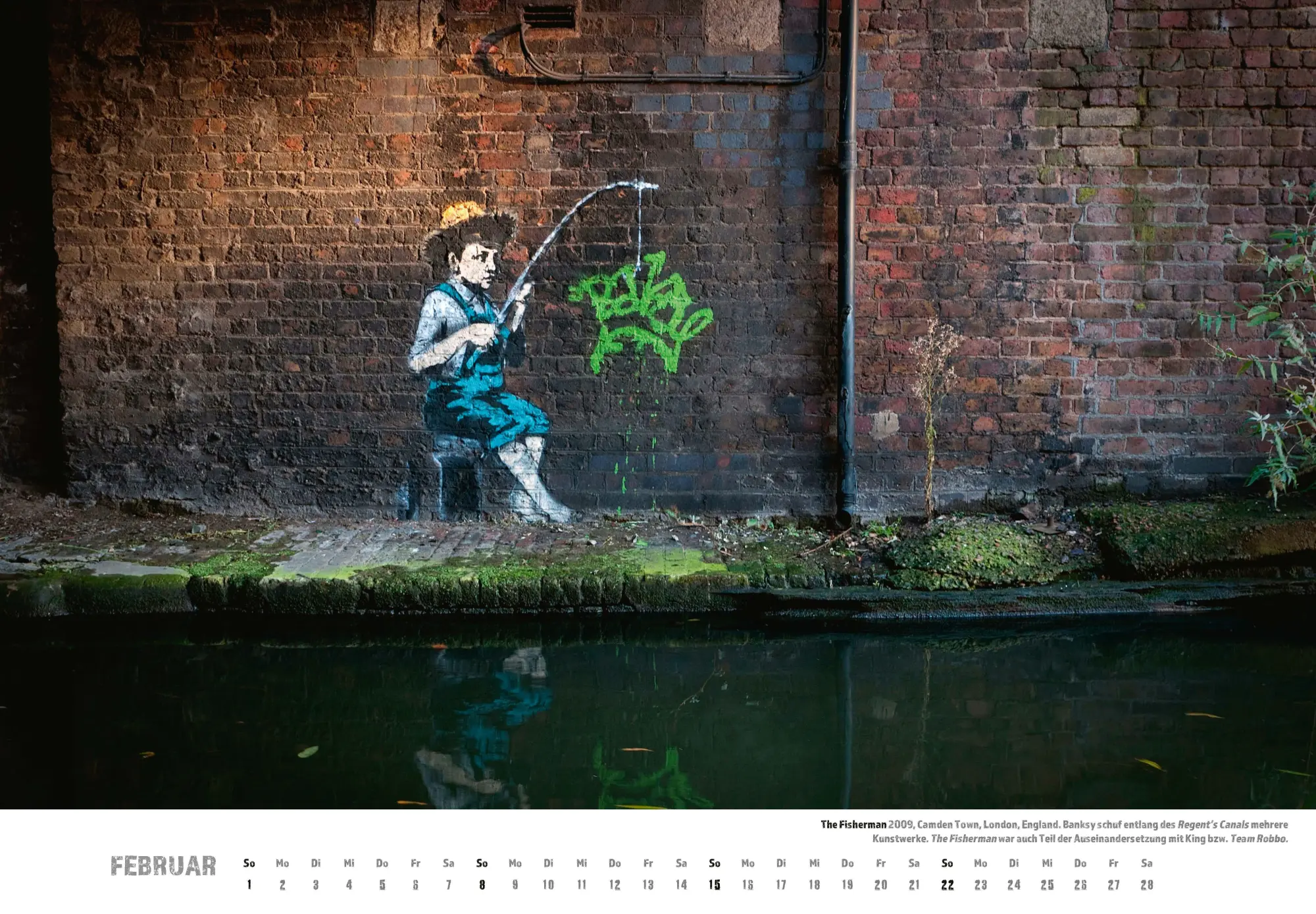 Bild: 9783966649445 | Banksy Kalender 2026 Mittelformat | Banksy | Kalender | Spiralbindung