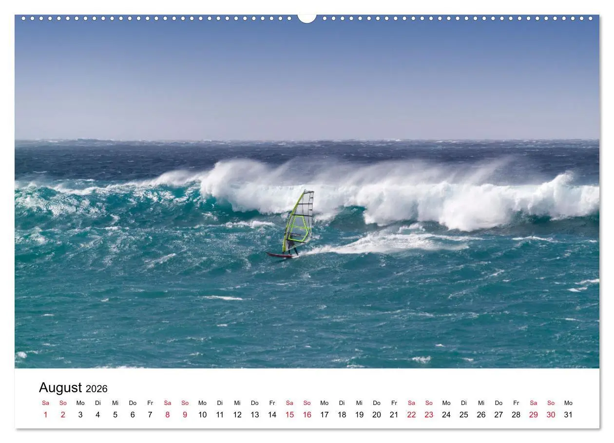 Bild: 9783457399545 | Naturschauspiel Wellen (Wandkalender 2026 DIN A2 quer), CALVENDO...