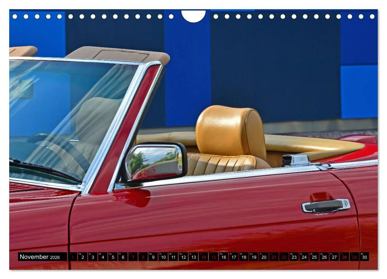 Bild: 9783457779545 | Ein Stern für Amerika - Mercedes Benz 560 SL (Wandkalender 2026 DIN...