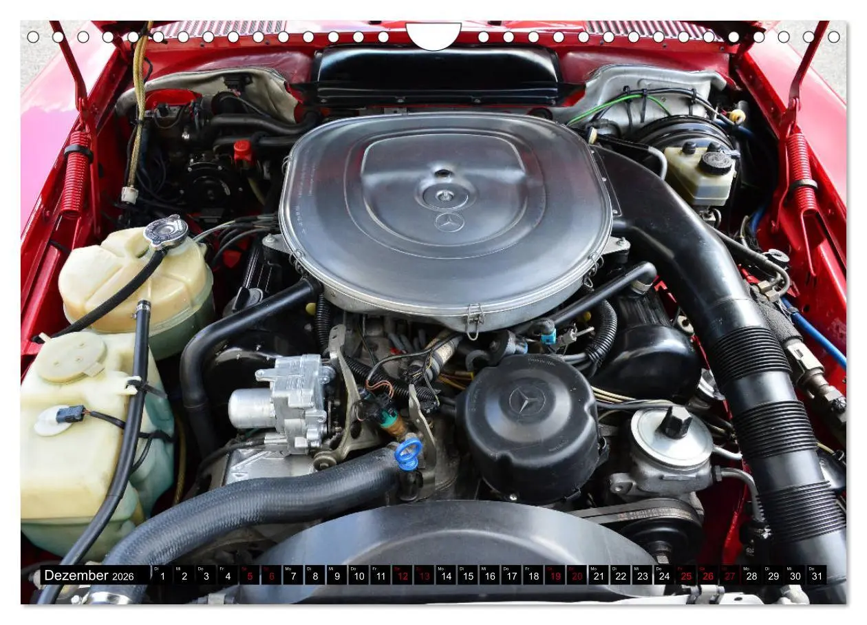 Bild: 9783457779545 | Ein Stern für Amerika - Mercedes Benz 560 SL (Wandkalender 2026 DIN...