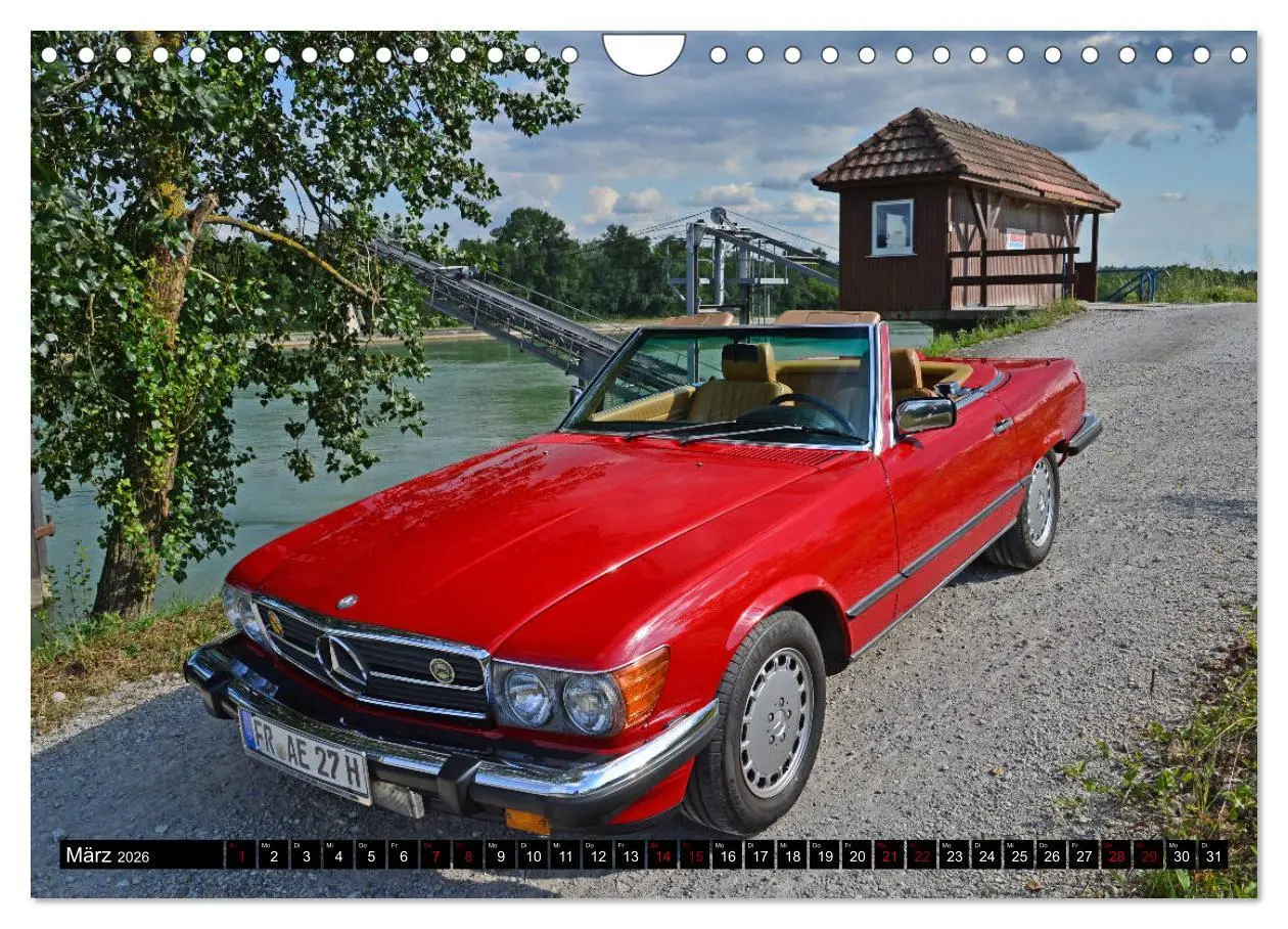 Bild: 9783457779545 | Ein Stern für Amerika - Mercedes Benz 560 SL (Wandkalender 2026 DIN...