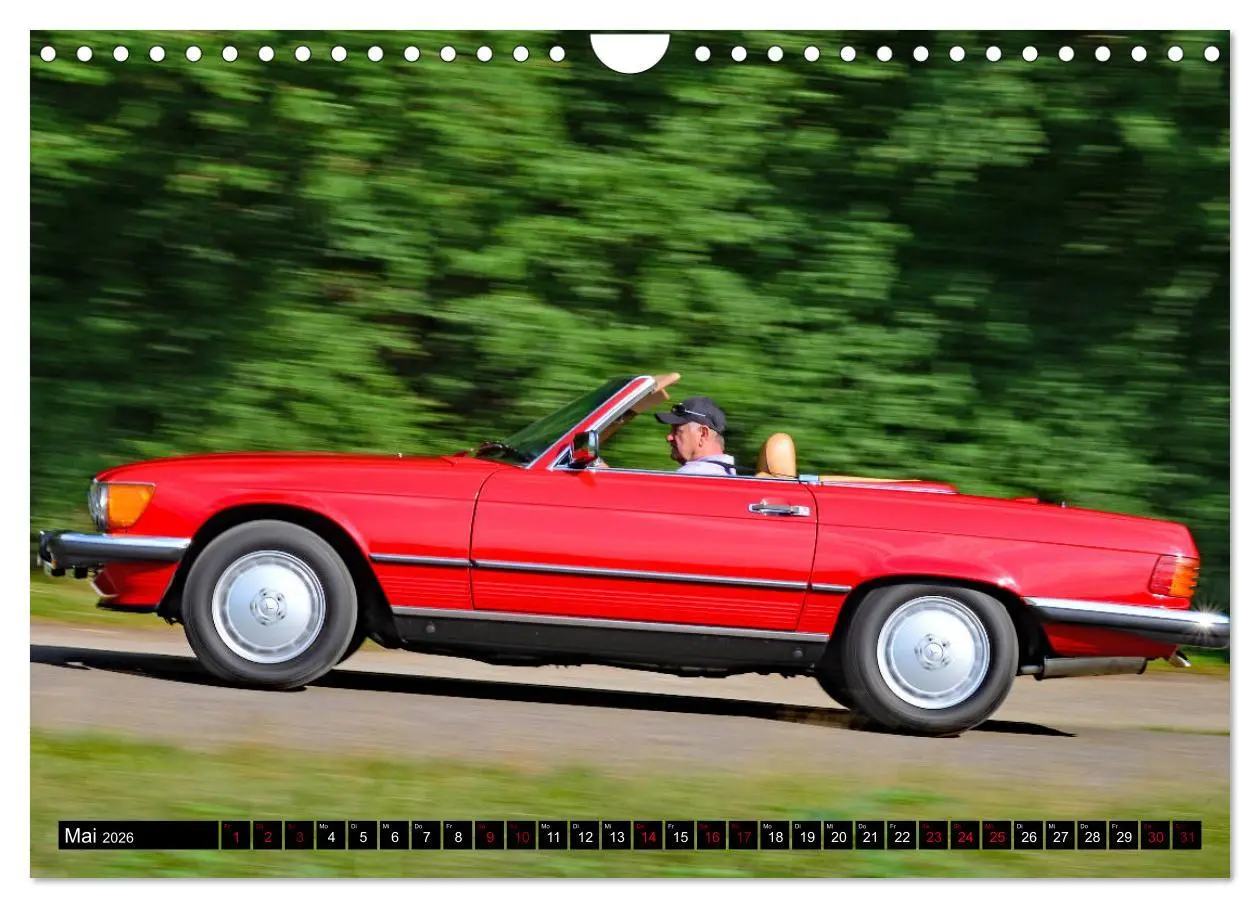 Bild: 9783457779545 | Ein Stern für Amerika - Mercedes Benz 560 SL (Wandkalender 2026 DIN...