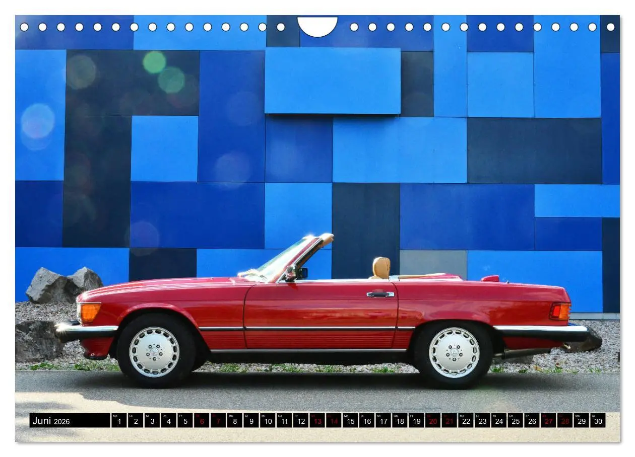 Bild: 9783457779545 | Ein Stern für Amerika - Mercedes Benz 560 SL (Wandkalender 2026 DIN...