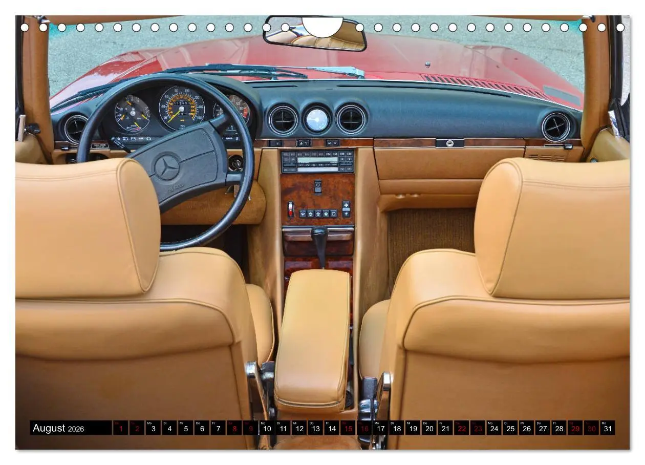 Bild: 9783457779545 | Ein Stern für Amerika - Mercedes Benz 560 SL (Wandkalender 2026 DIN...