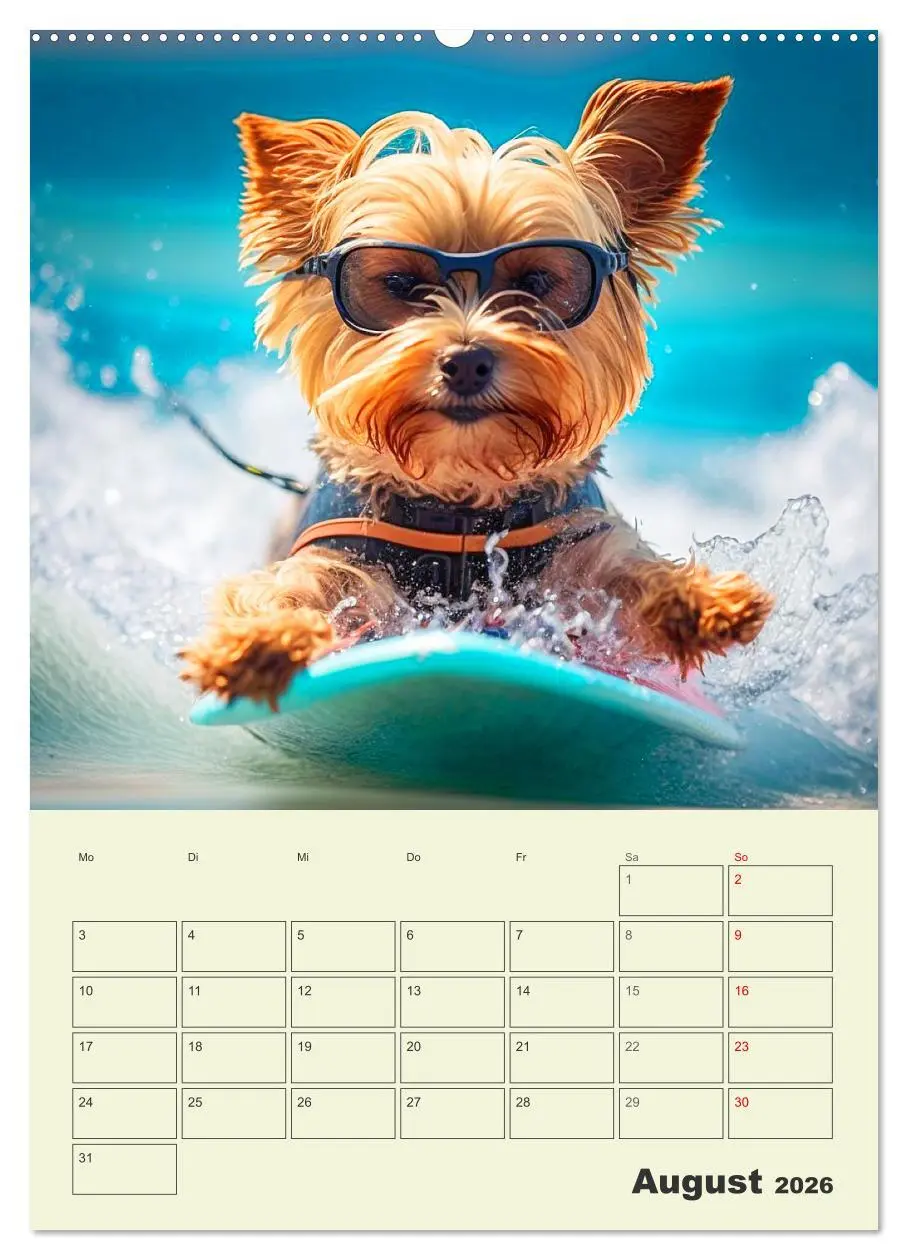 Bild: 9783516319545 | Yorkshire Terrier. Fröhliche Energiebündel in Aktion (Wandkalender...