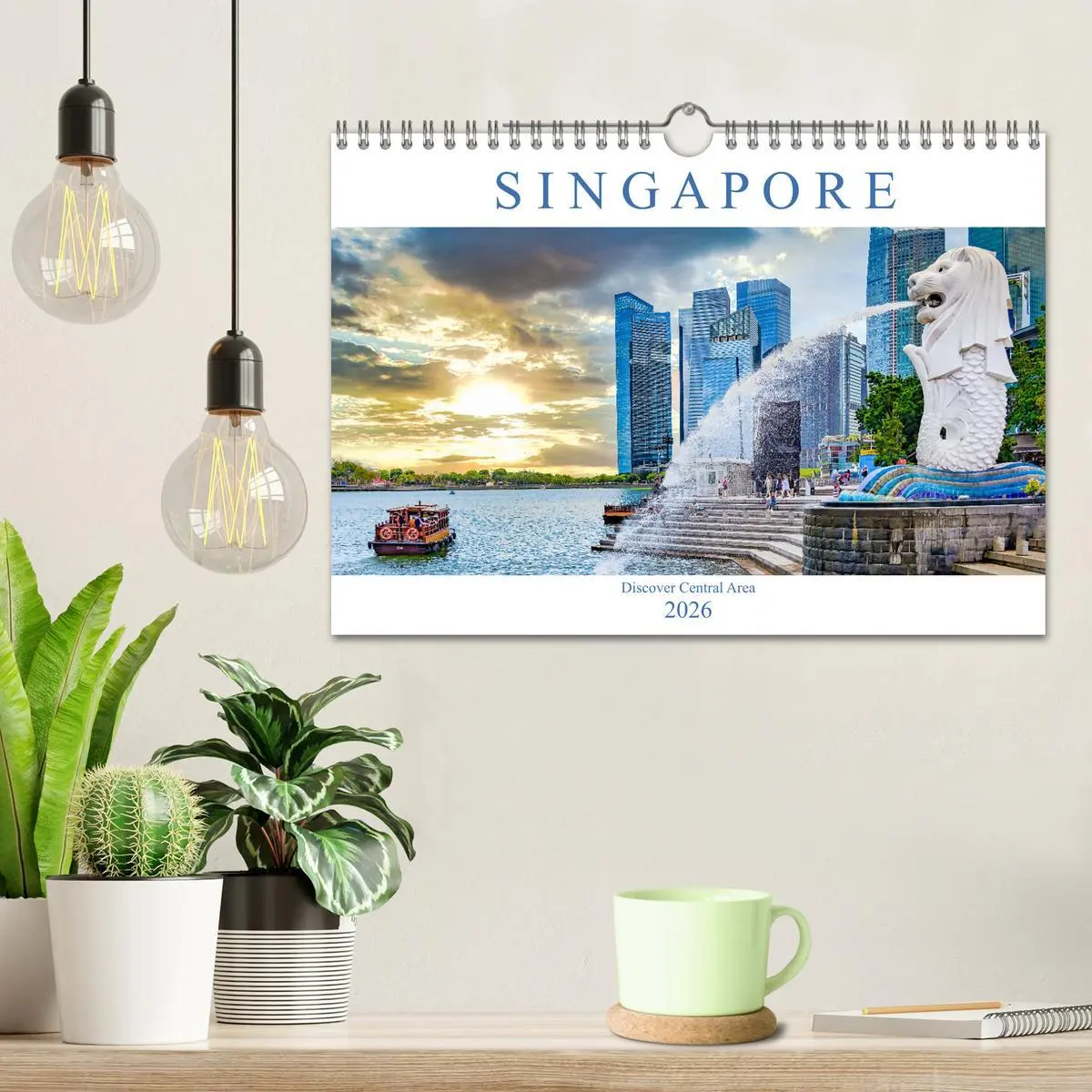 Bild: 9783516559545 | Singapore - Discover Central Area (Wall Calendar 2026 DIN A4...